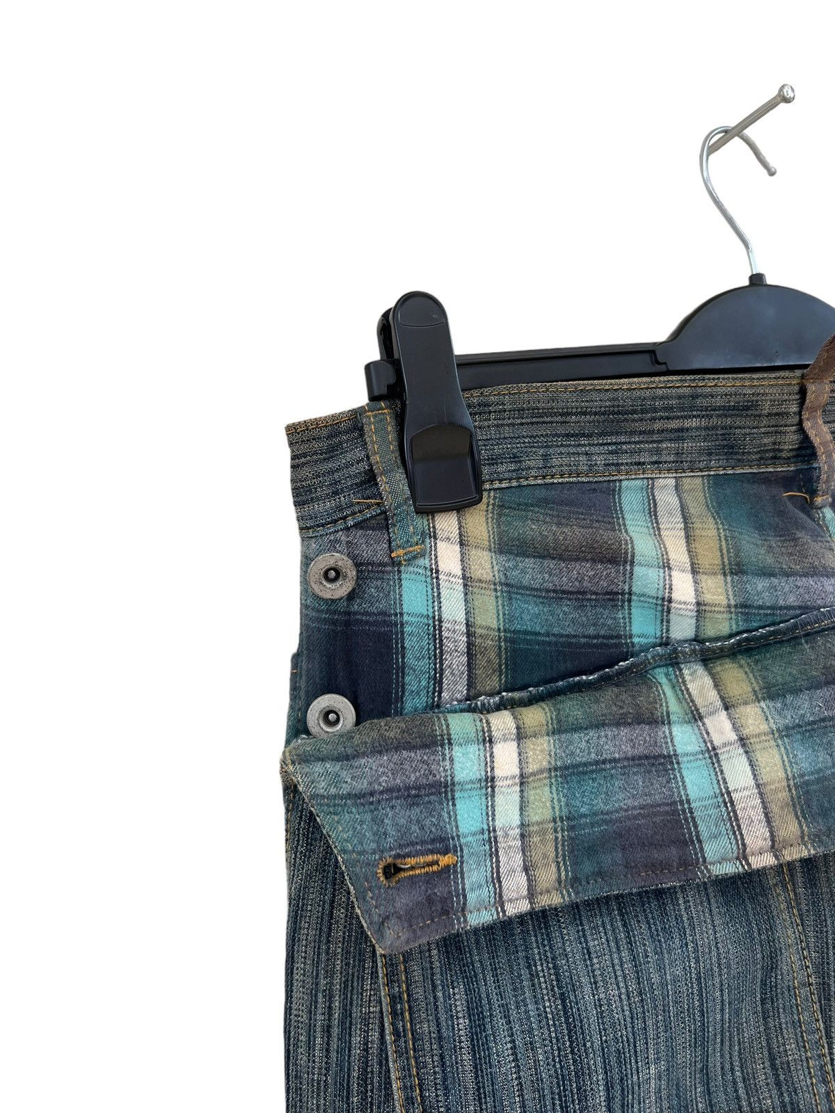 Vintage Vintage 81LDK Streetwear Japan Dirty Mud Denim Jeans Size US 34 / EU 50 - 14 Thumbnail