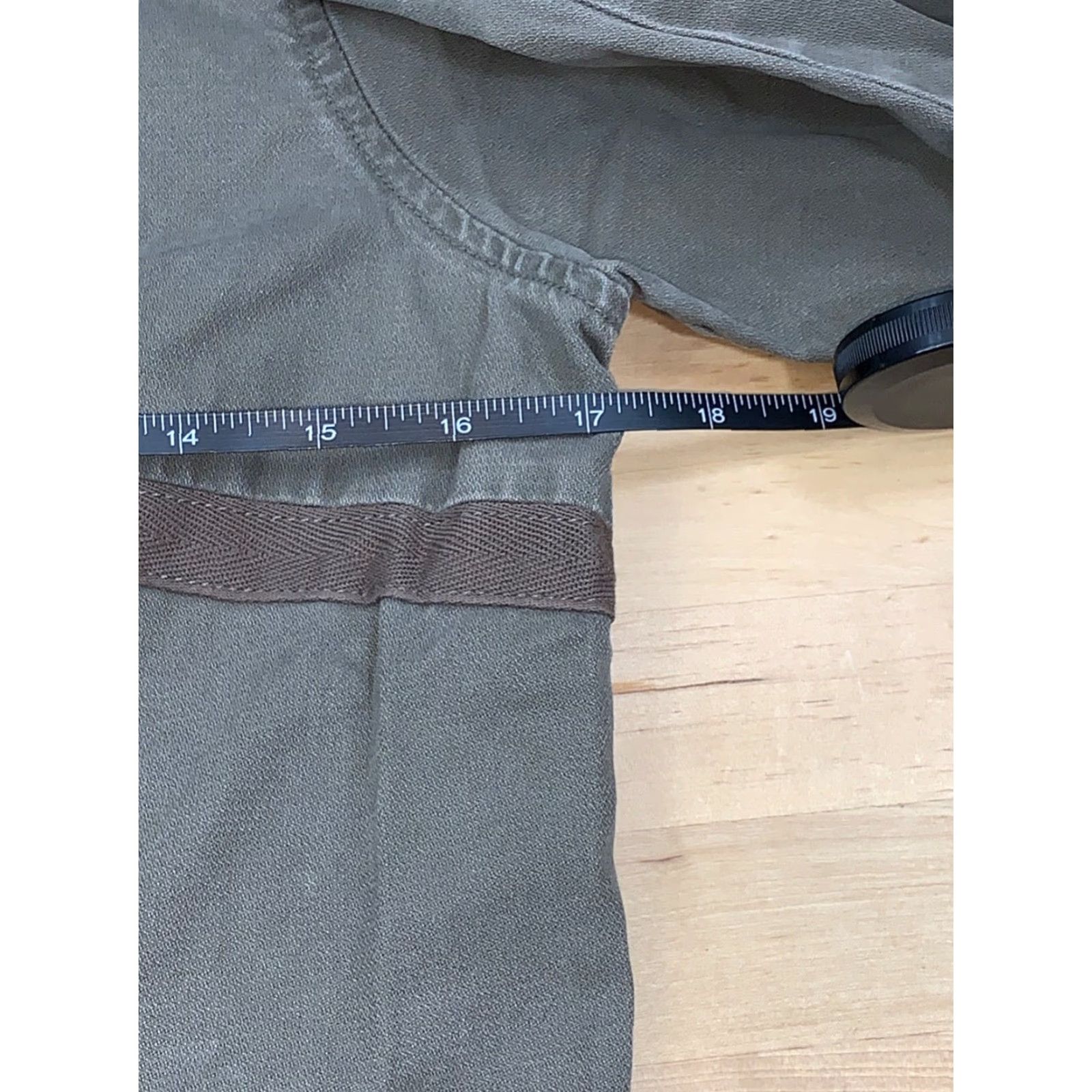 Vintage VINTAGE COLUMBIA SPORTSWEAR WOMENS JACKET S KHAKI GREEN Canvas Cotton 1/4 Zip Pockets Open Collared Basic Jacket Fall Spring Summer Womens Size S / US 4 / IT 40 - 6 Thumbnail