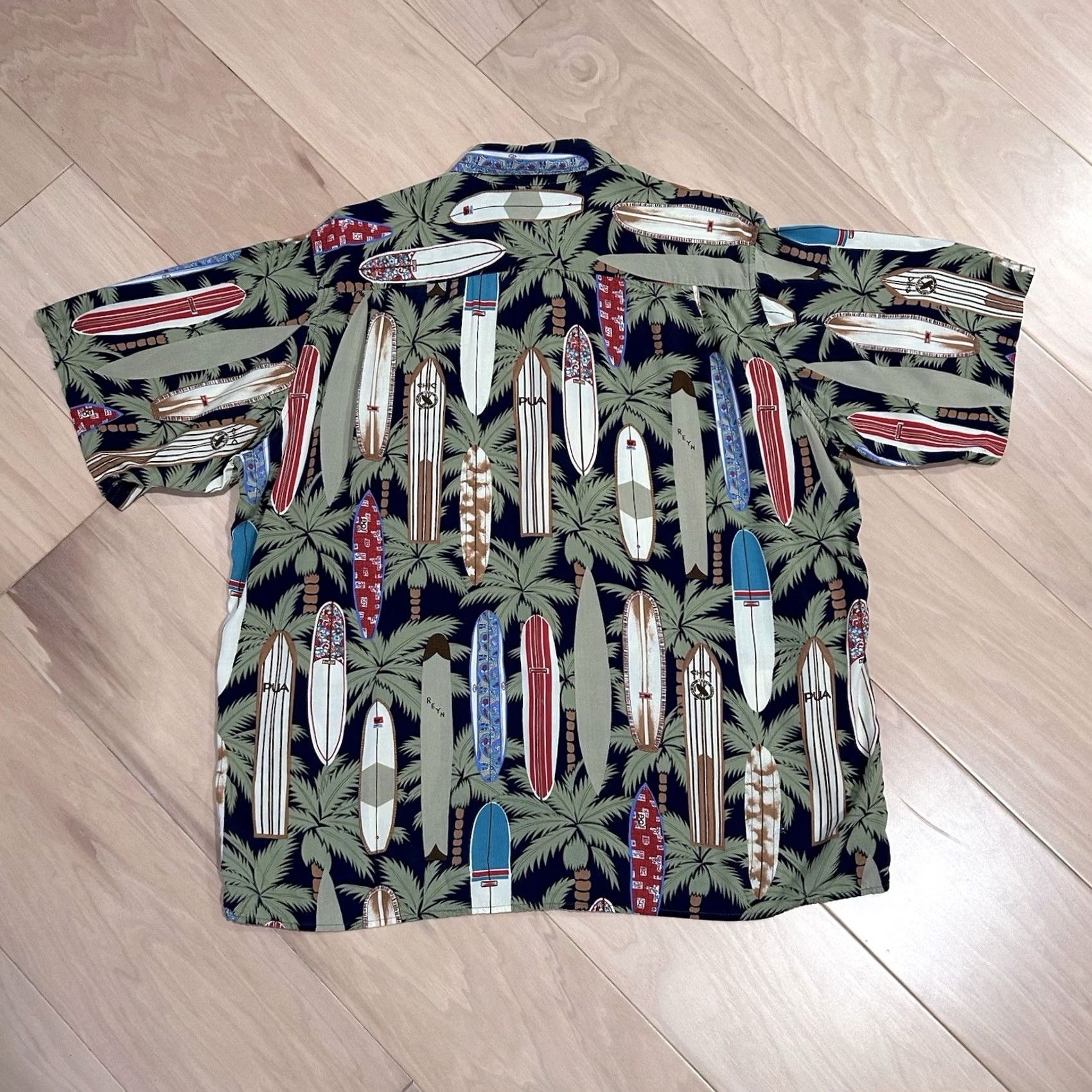 Reyn Spooner VINTAGE Reyn Spooner Surfboard Button-Down Shirt Men’s Large Size US L / EU 52-54 / 3 - 4 Thumbnail