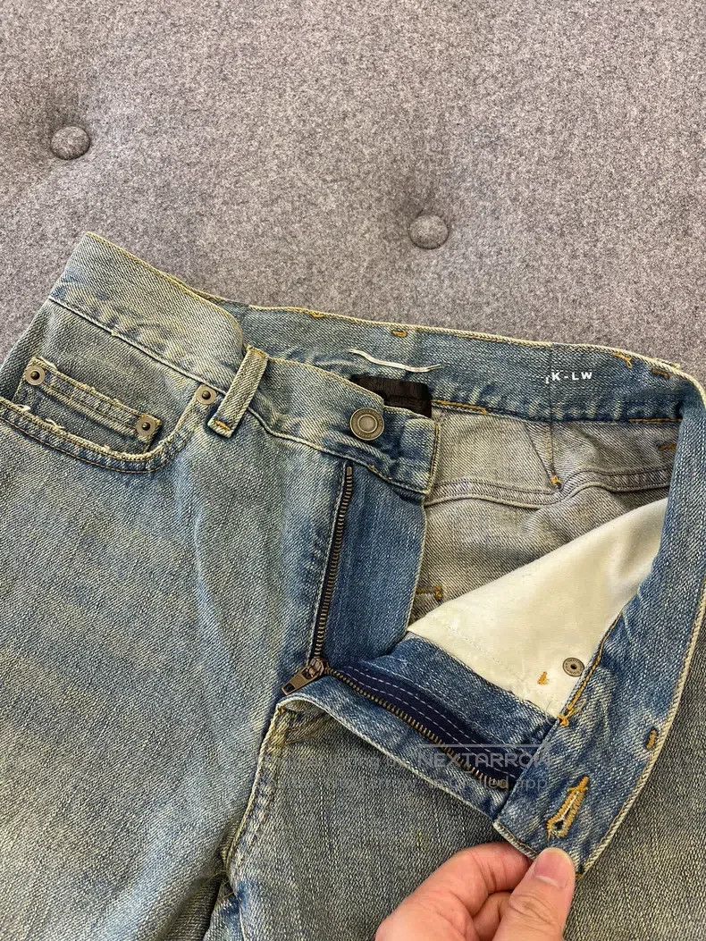 Saint Laurent Paris Saint Laurent Paris Cut pure color denim jeans i Size US 27 - 8 Thumbnail