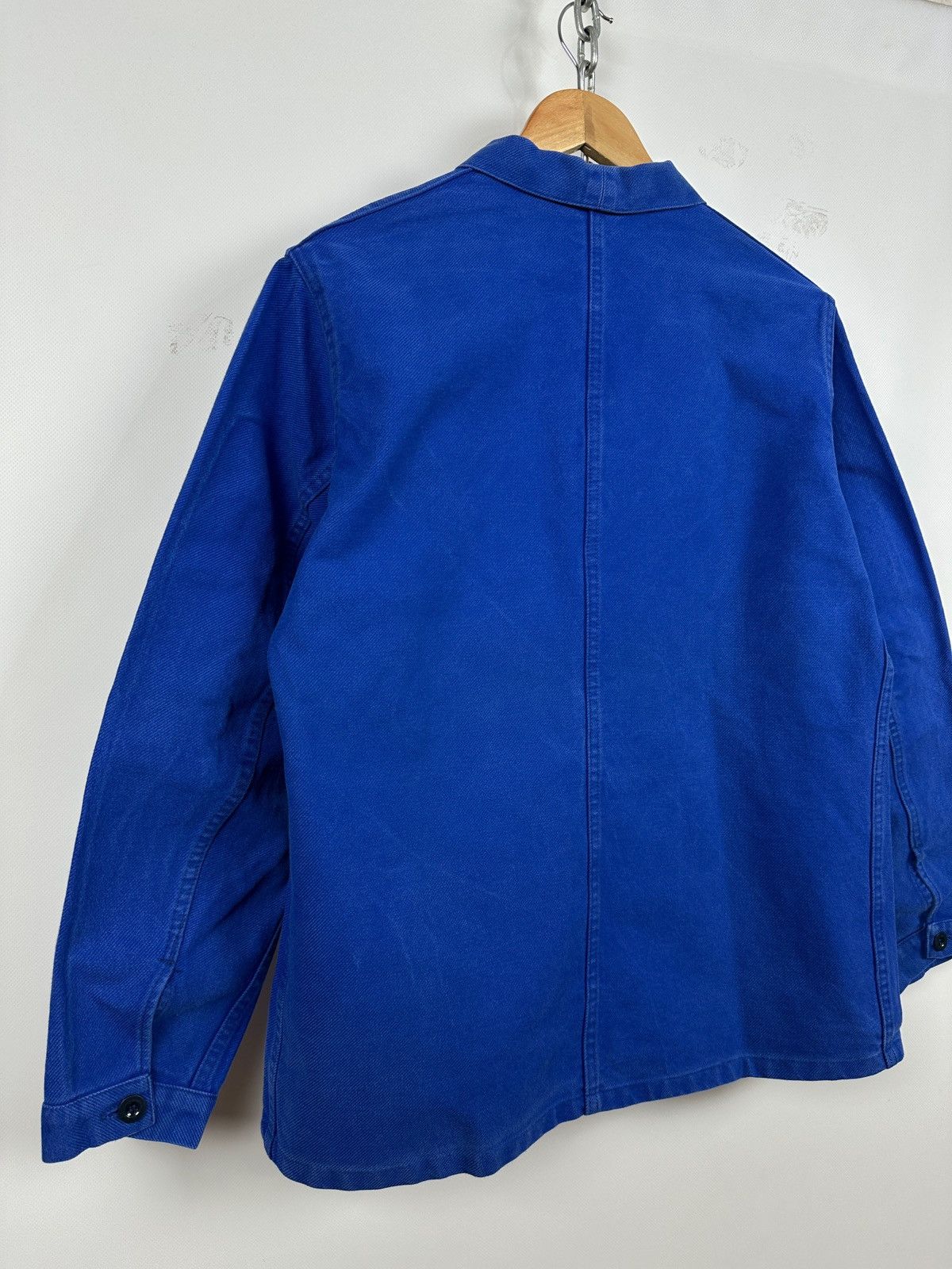 Le Laboureur 80s Vintage Lutteurs French Workwear Sanfor Chore Jacket Size US M / EU 48-50 / 2 - 16 Thumbnail