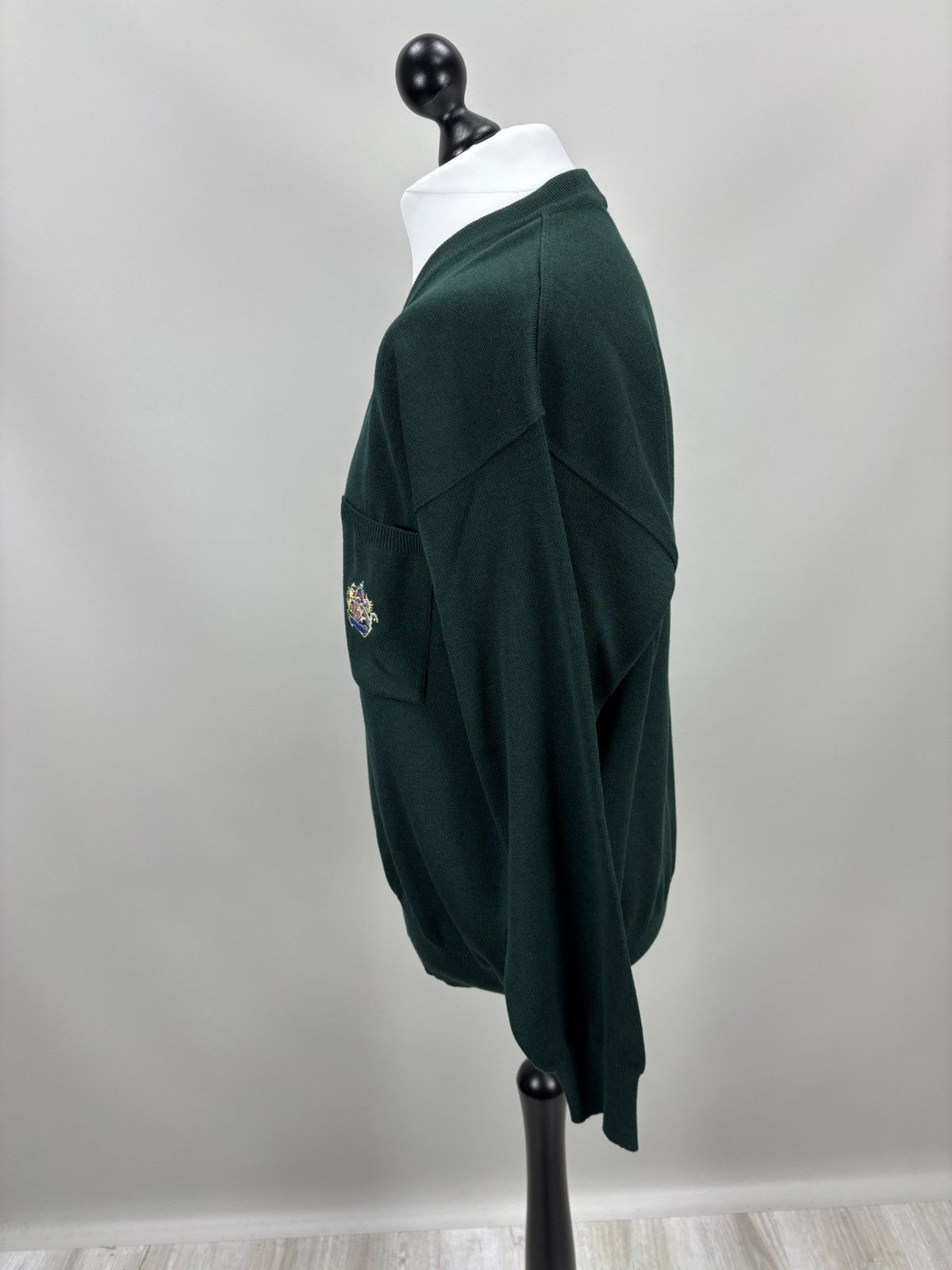 Dalmine Mens cardigan Dalmine Size L/52 Color Green Size US L / EU 52-54 / 3 - 8 Thumbnail