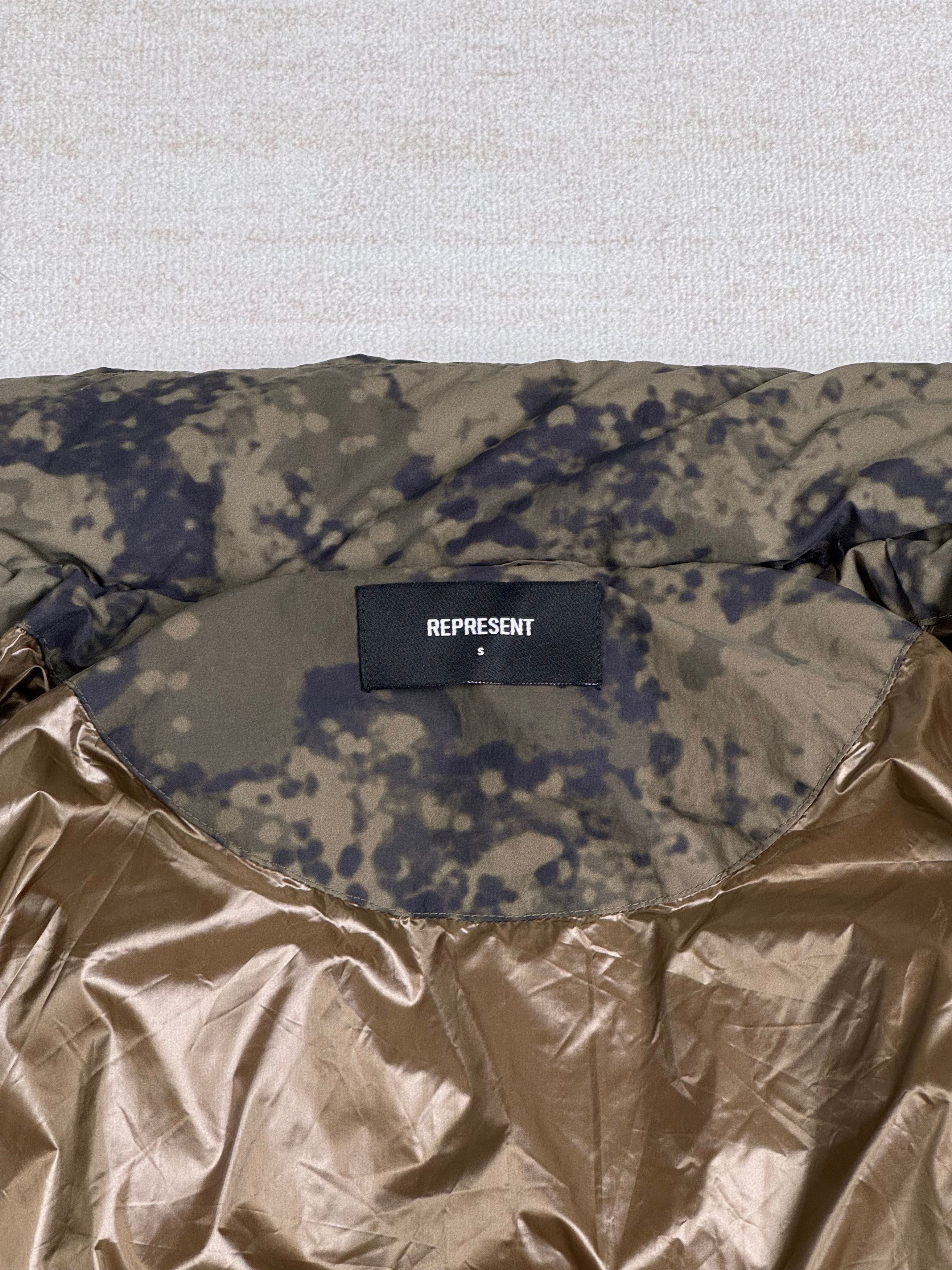 Represent Clo. UNWORN* Represent. Puffer Jacket Camo Military Streetwear Size US S / EU 44-46 / 1 - 5 Thumbnail