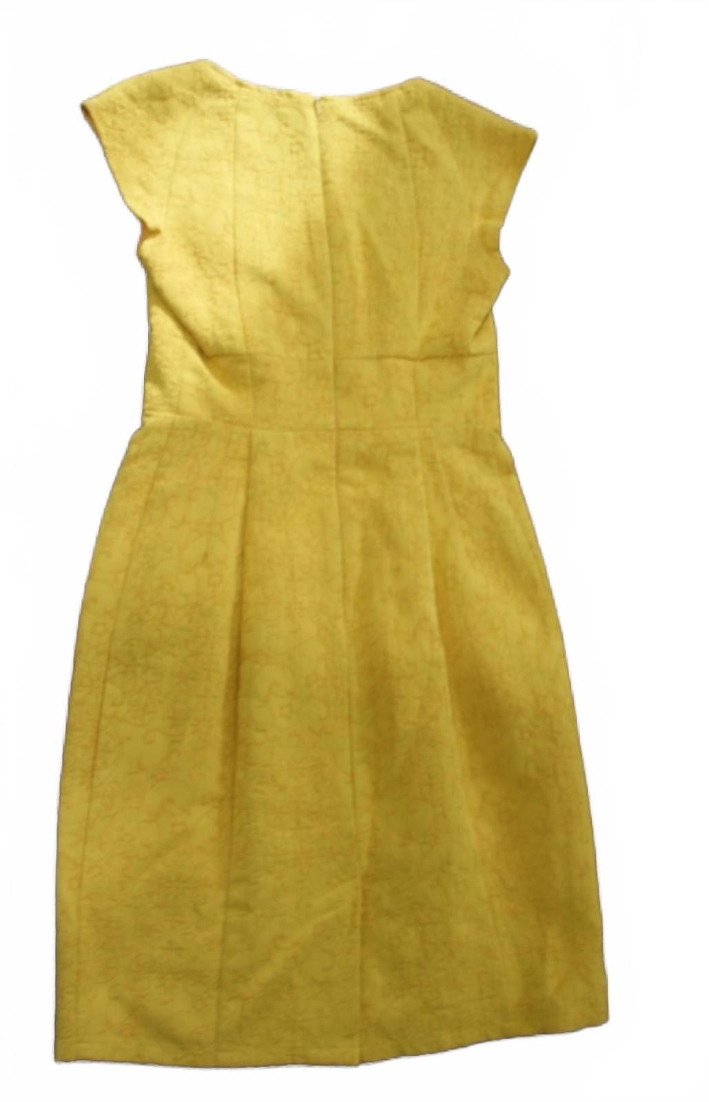 Other Nanette Lapore Yellow Floral Patterned Cap Sleeve Dress sz 8 Size M / US 6-8 / IT 42-44 - 1 Thumbnail