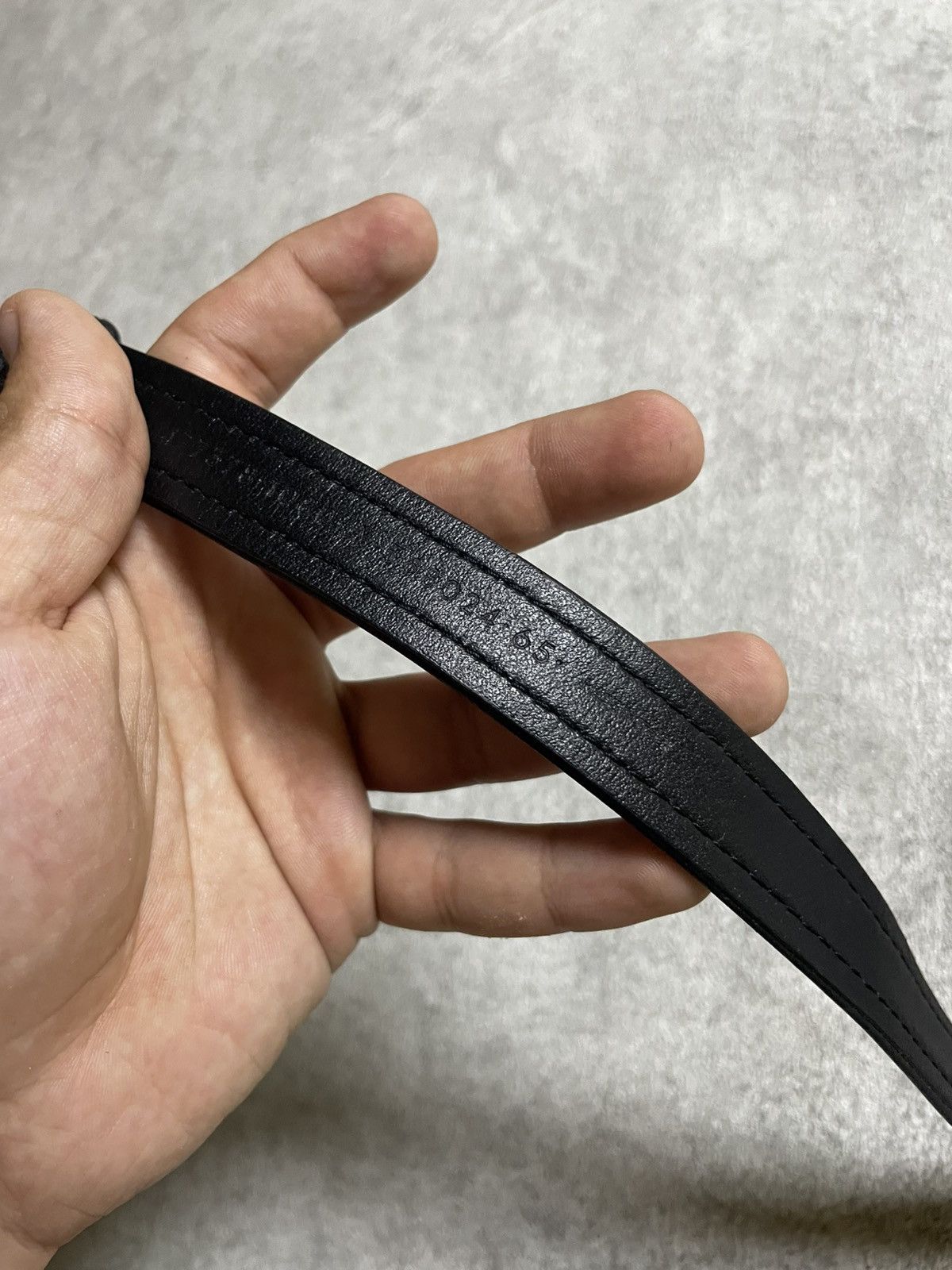 Balenciaga BALENCIAGA Double Wrap Belt – Allover Logo Print Size ONE SIZE - 5 Thumbnail
