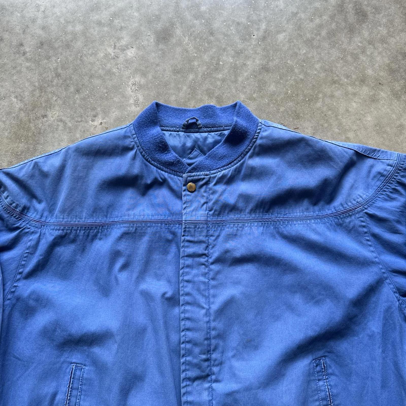 Other Vintage Y2k Blue Bomber Jacket Size US XL / EU 56 / 4 - 4 Thumbnail