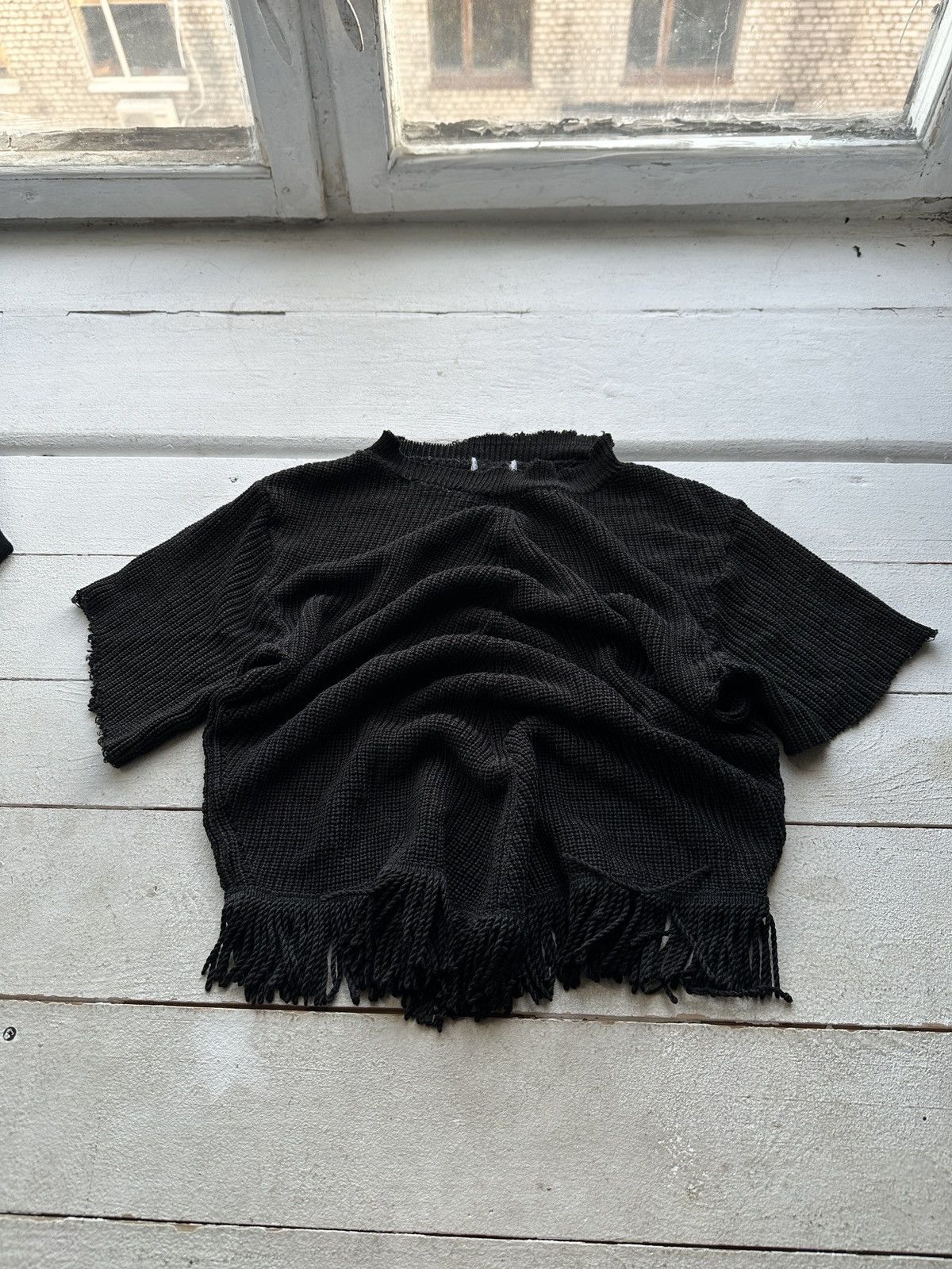 Other 🚨Vintage AVANT-GARDE SWEATER ZIP Y2K gothic IFSIXWASNINE Size L / US 10 / IT 46 - 1 Thumbnail