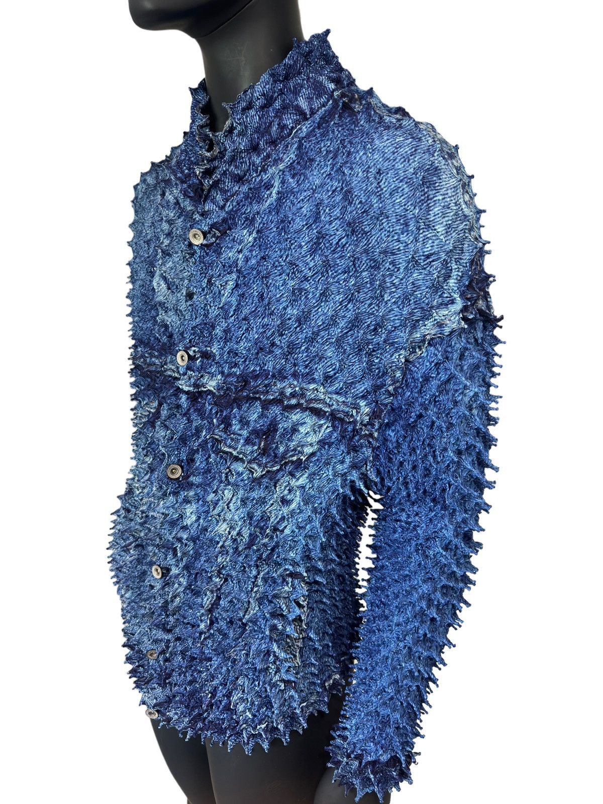Doublet Doublet Shibori Denim Print Jacket 5/35 Size US XL / EU 56 / 4 - 3 Thumbnail