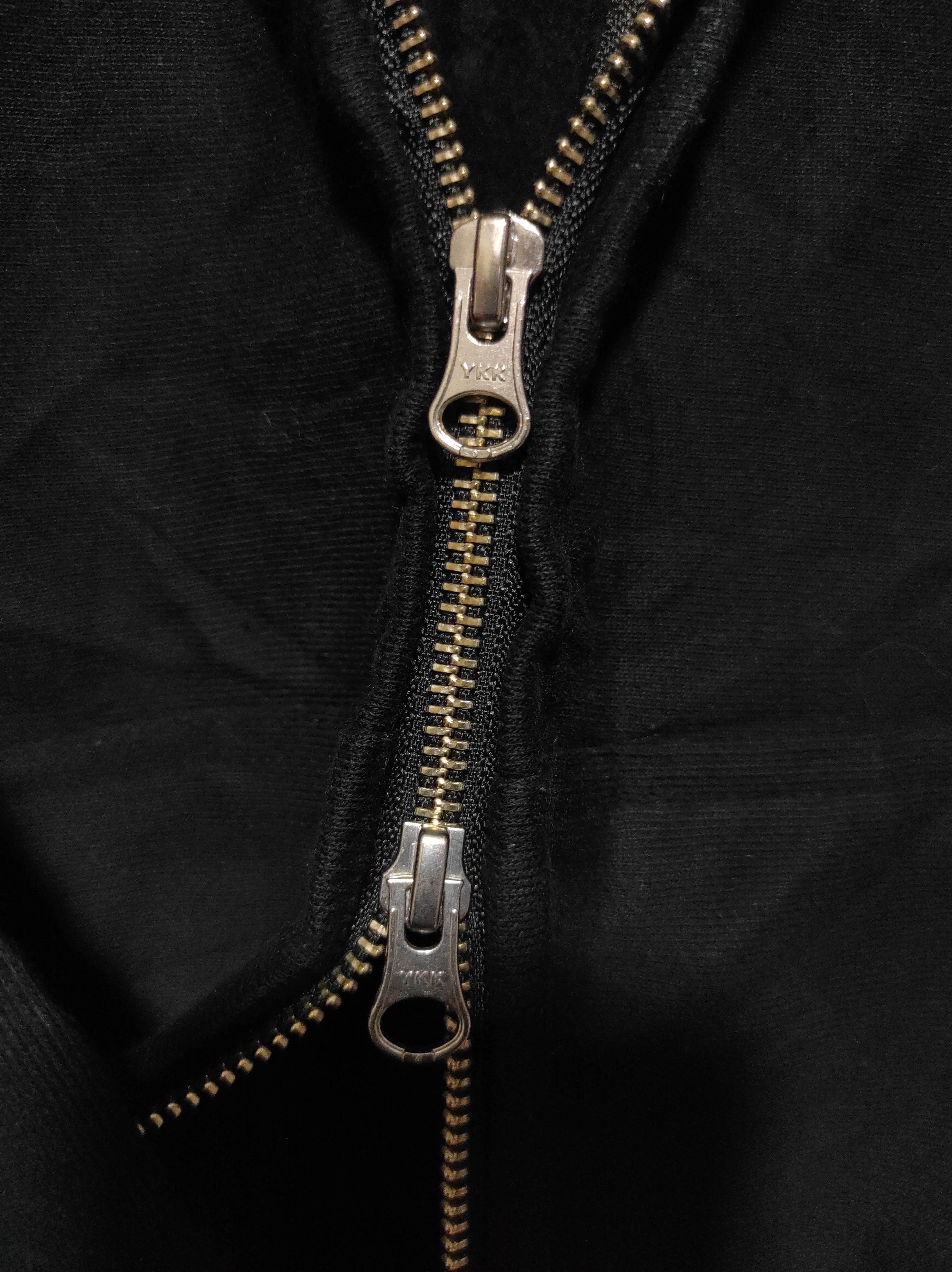If Six Was Nine United Athle Black Double Zip Fur Hoodie IfSixWasNine style Size US L / EU 52-54 / 3 - 4 Thumbnail