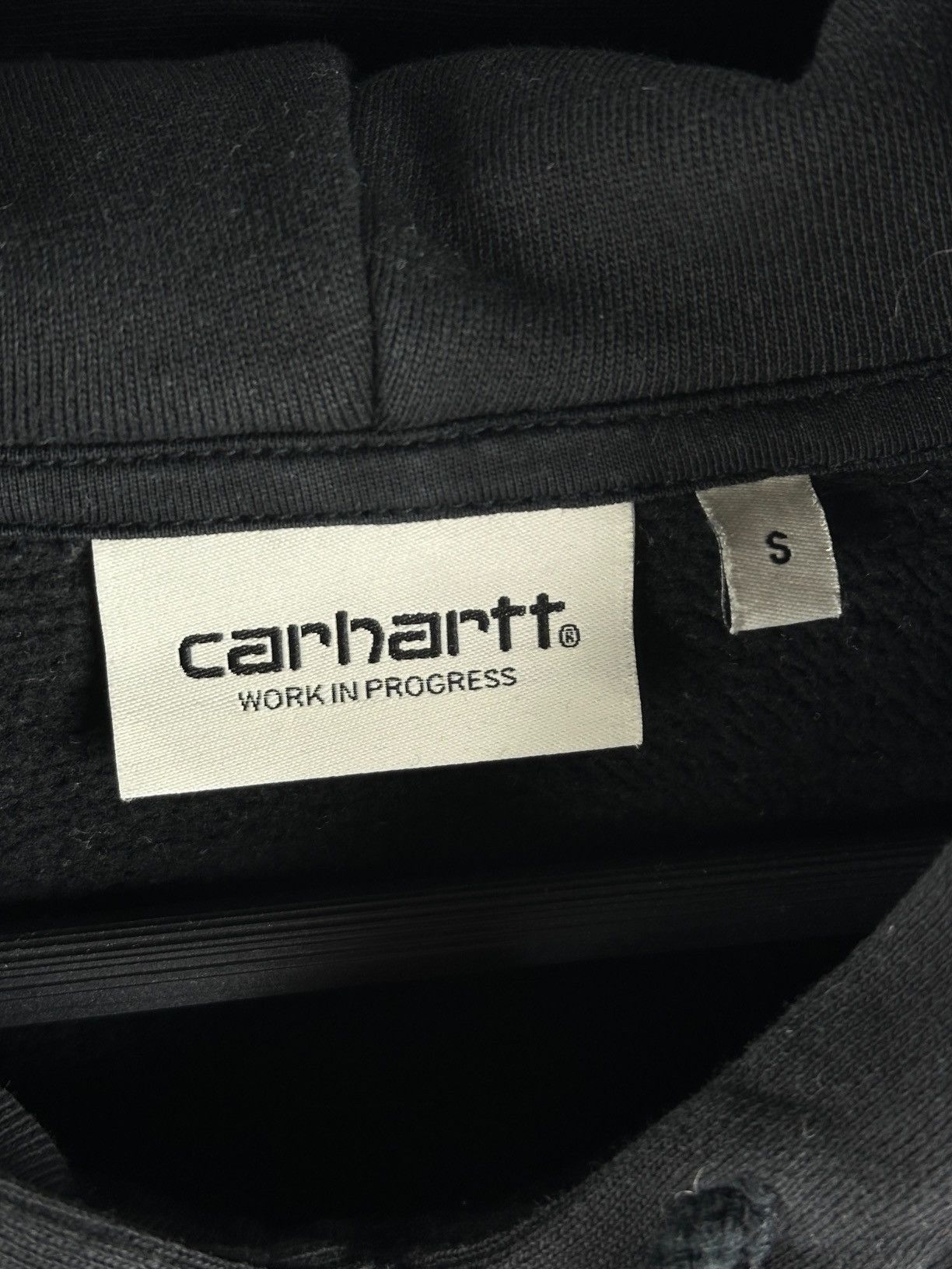 Carhartt Carhartt WIP Women’s Black Hooded Jagged Script Swet Size S / US 4 / IT 40 - 5 Thumbnail