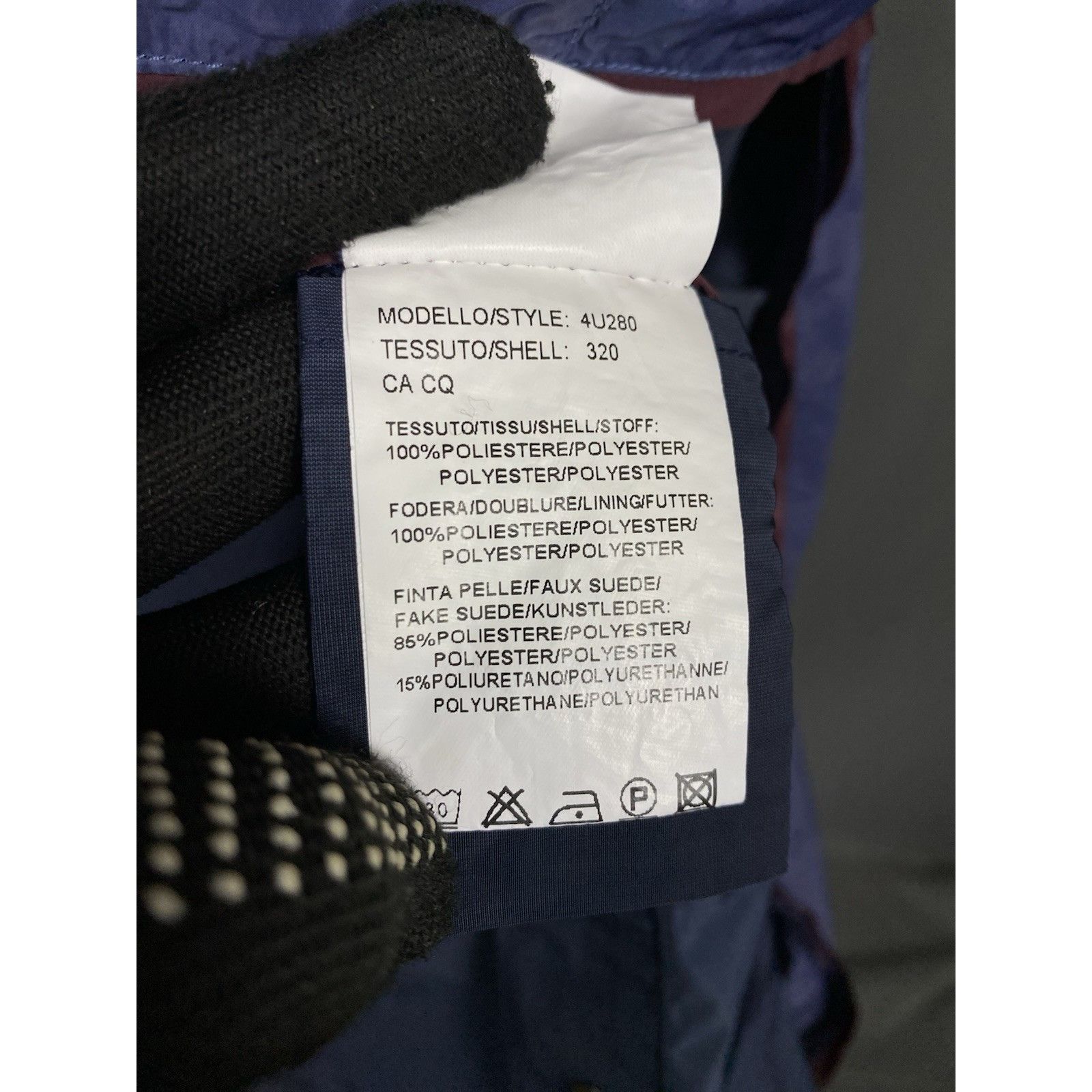 Gimo's Gimo's Men's Blue Lightweight utility Sportcoat Nylon Jacket Size US M / EU 48-50 / 2 - 13 Thumbnail