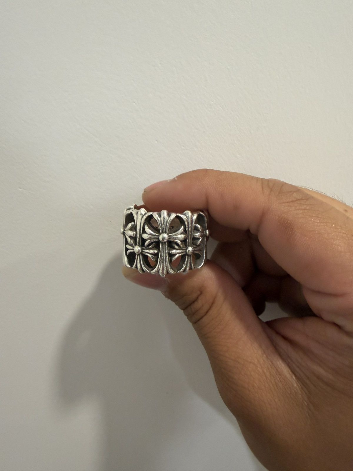 Chrome Hearts Chrome hearts cemetery ring | Grailed