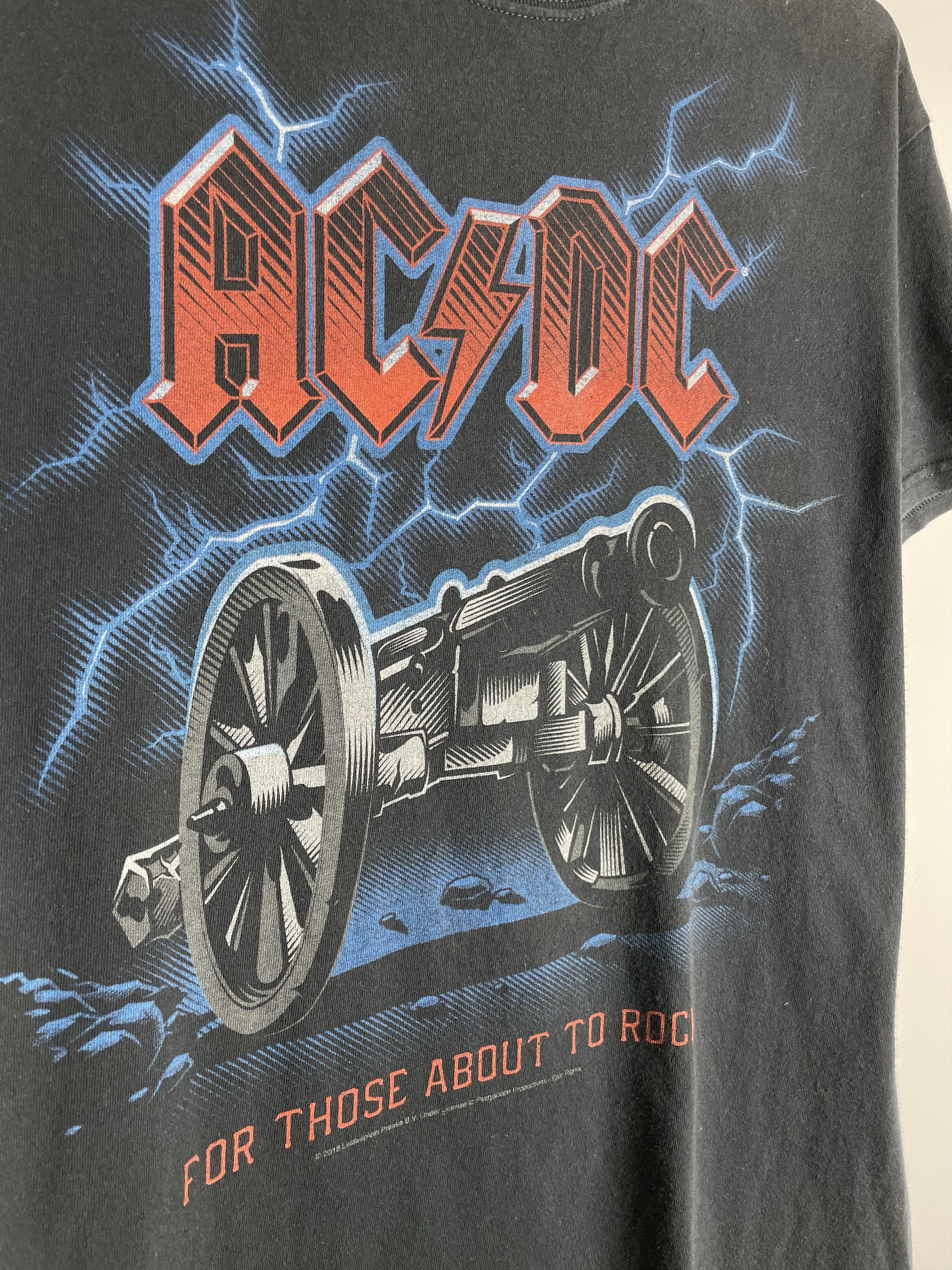 AC/DC Vintage Ac/Dc T-shirt Black Size US L / EU 52-54 / 3 - 4 Thumbnail