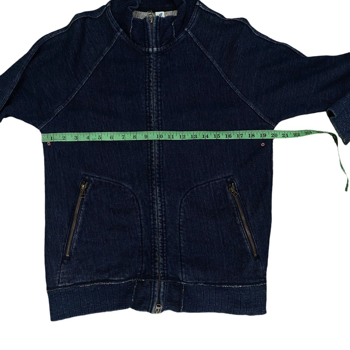 Blue Blue Japan × Japanese Brand × Pure Blue Japan Pure Blue Japan Indigo Dyed Tred Jacket Size 2 (M) Size US M / EU 48-50 / 2 - 15 Thumbnail