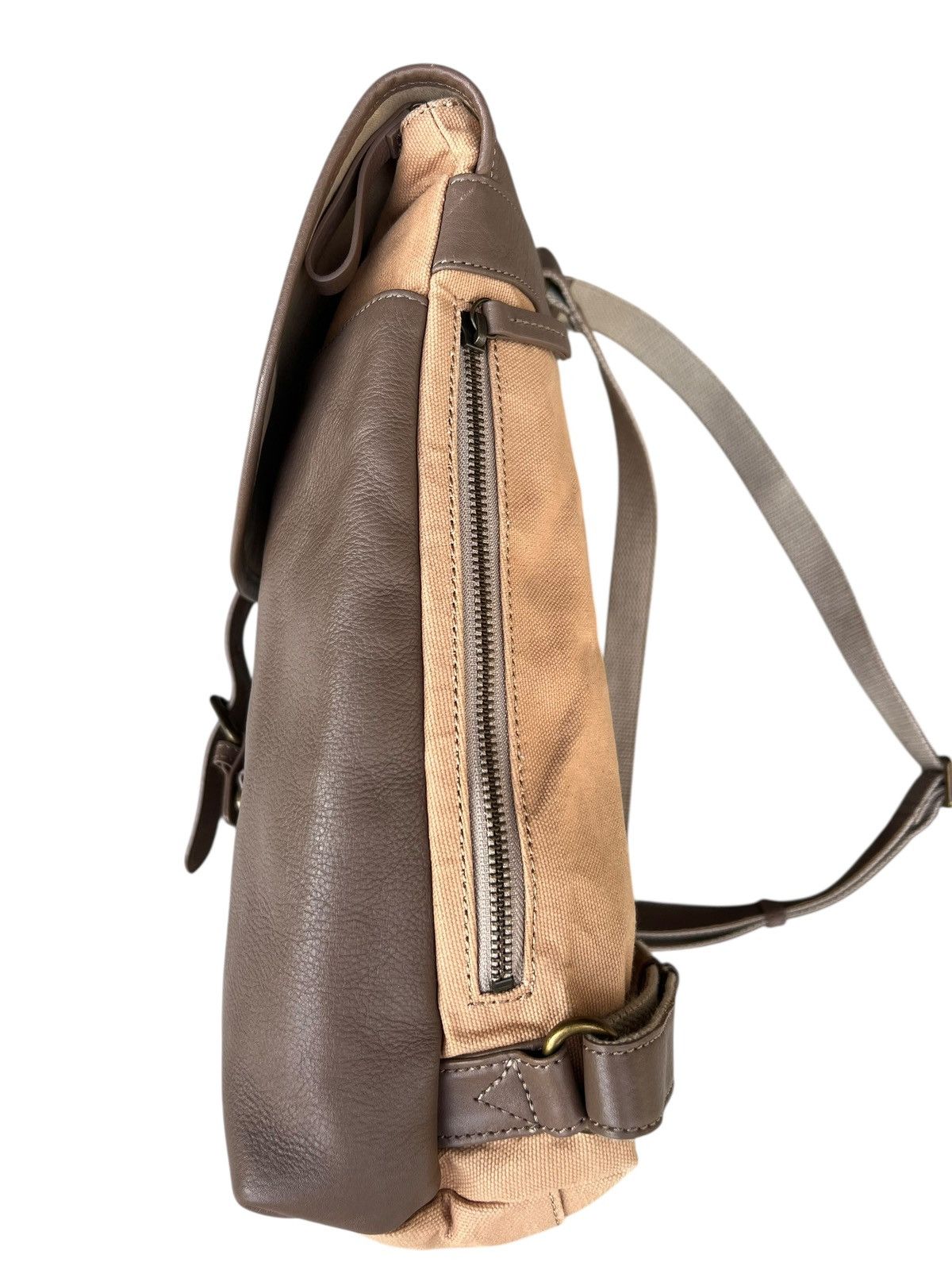 Leather Faucon Hawk Company Japan Leather Hybrid Backpack Size ONE SIZE - 13 Thumbnail