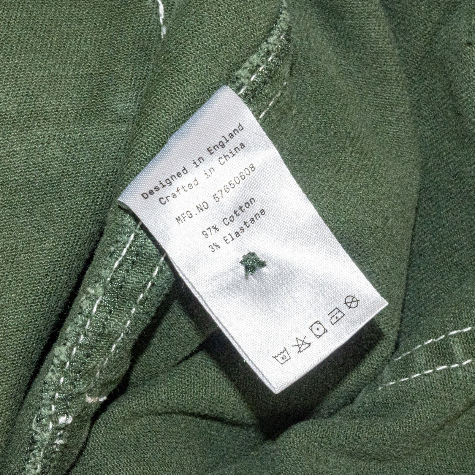 P&Co P&Co Service Fatigue Pants in Green Cotton Twill Size 14 L28 Size 32" / US 10 / IT 46 - 13 Thumbnail