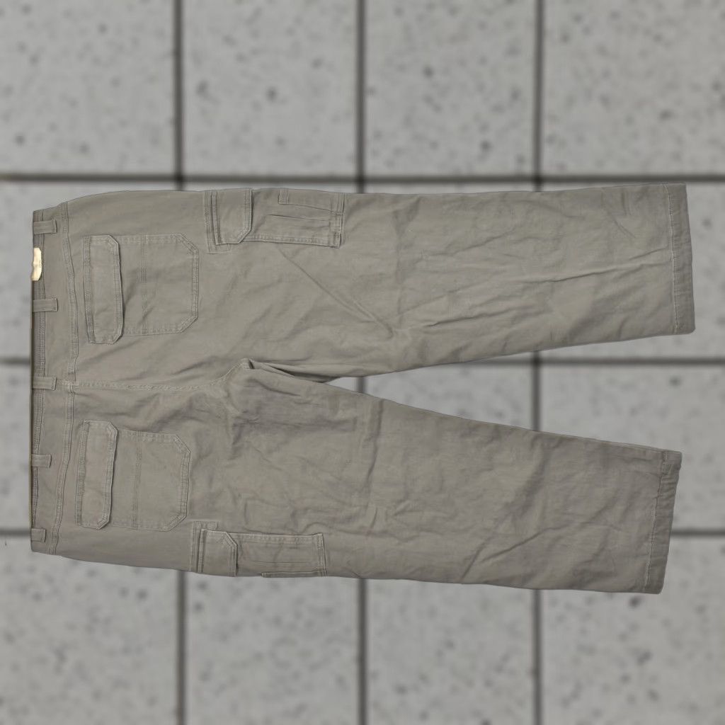 Vintage Red Head Fulton Flannel Lined Cargo Pants Men 44x32 Gray Cotton Flex Relaxed NEW Size US 44 / EU 60 - 1 Thumbnail