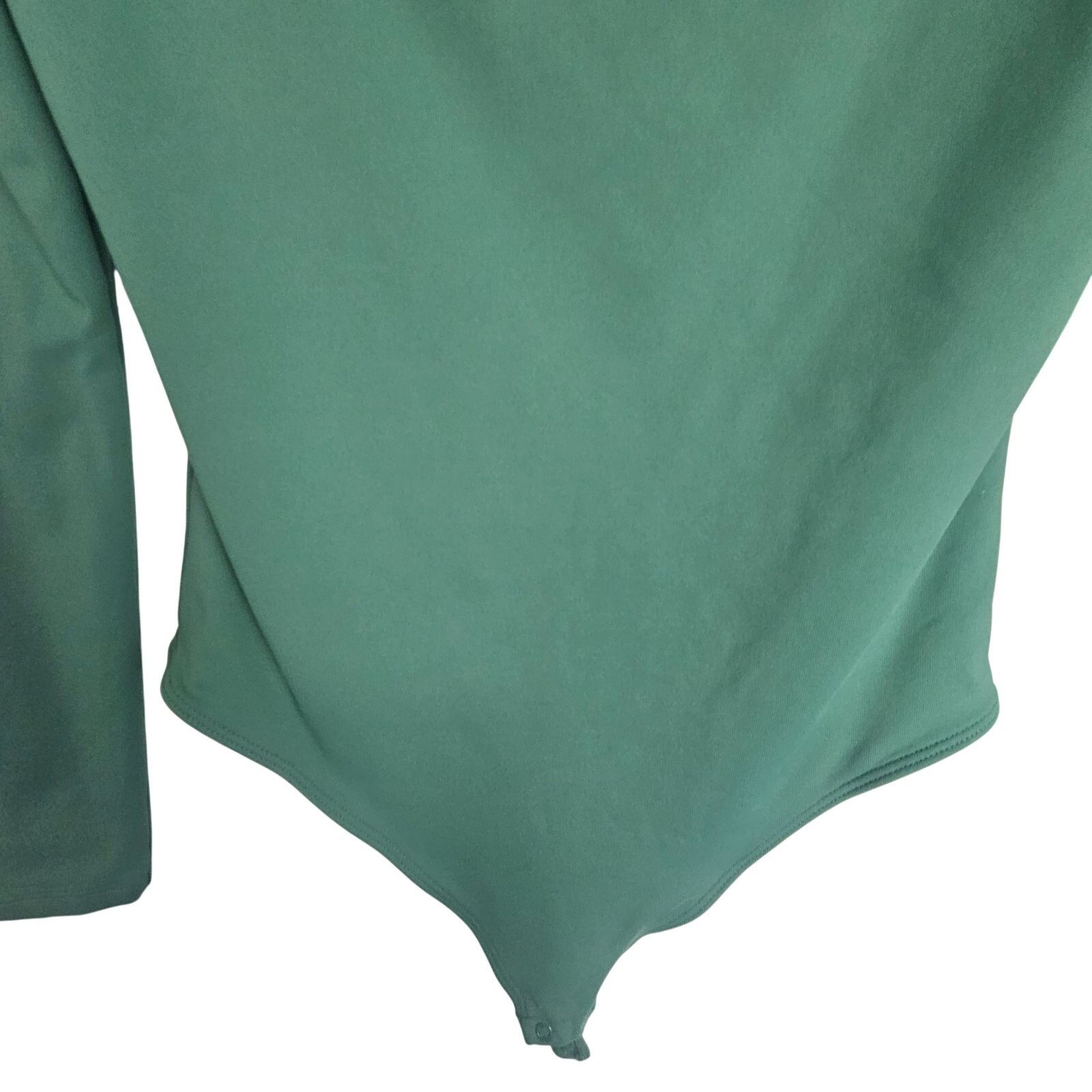 Aritzia Babaton Womens Green Contour Square Neck Bodysuit M Slimming Size M / US 6-8 / IT 42-44 - 4 Thumbnail