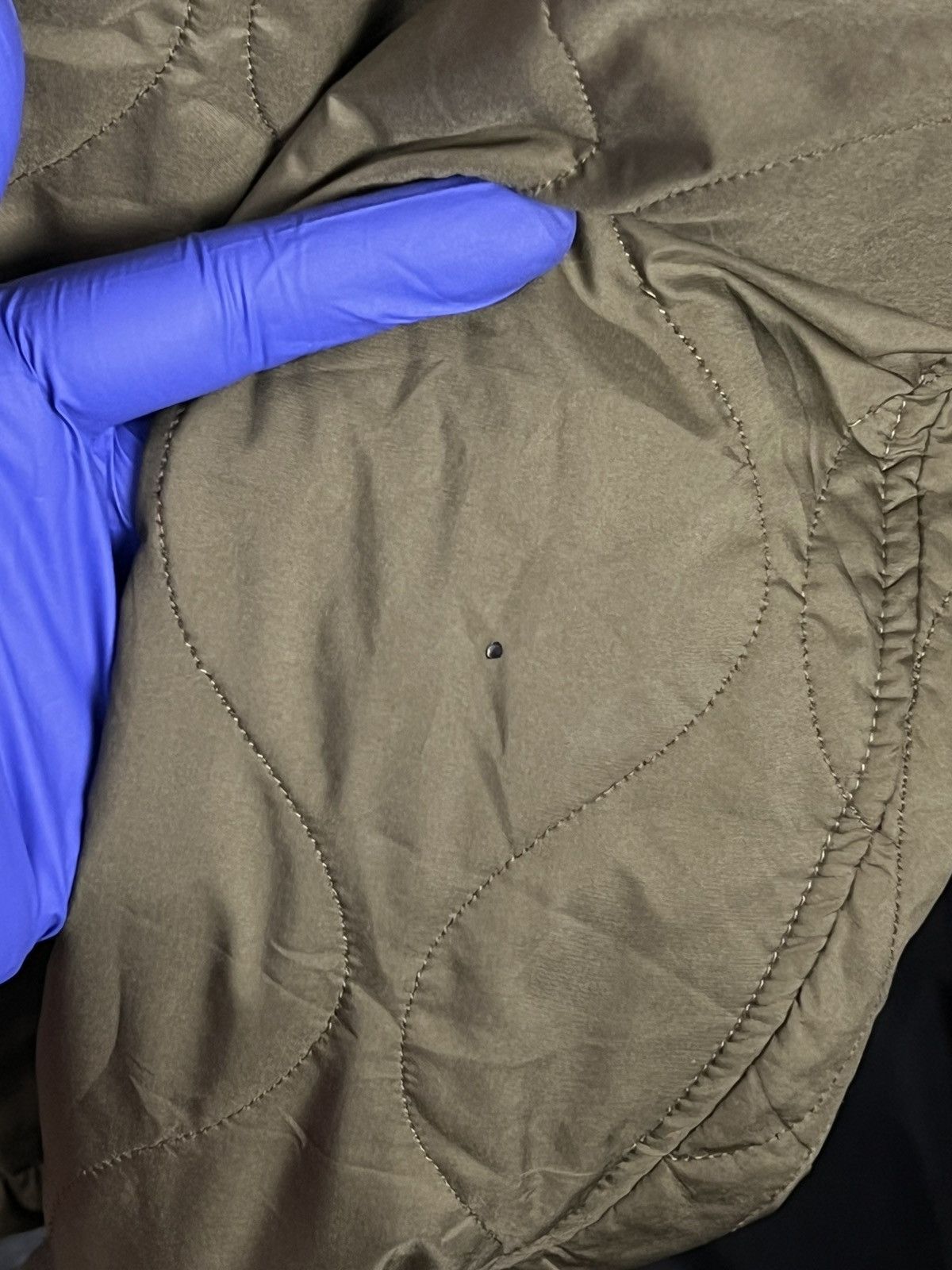 Aspesi Aspesi Men’s Nylon Quilted Jacket Olive Thermore Insulated Size US S / EU 44-46 / 1 - 5 Thumbnail