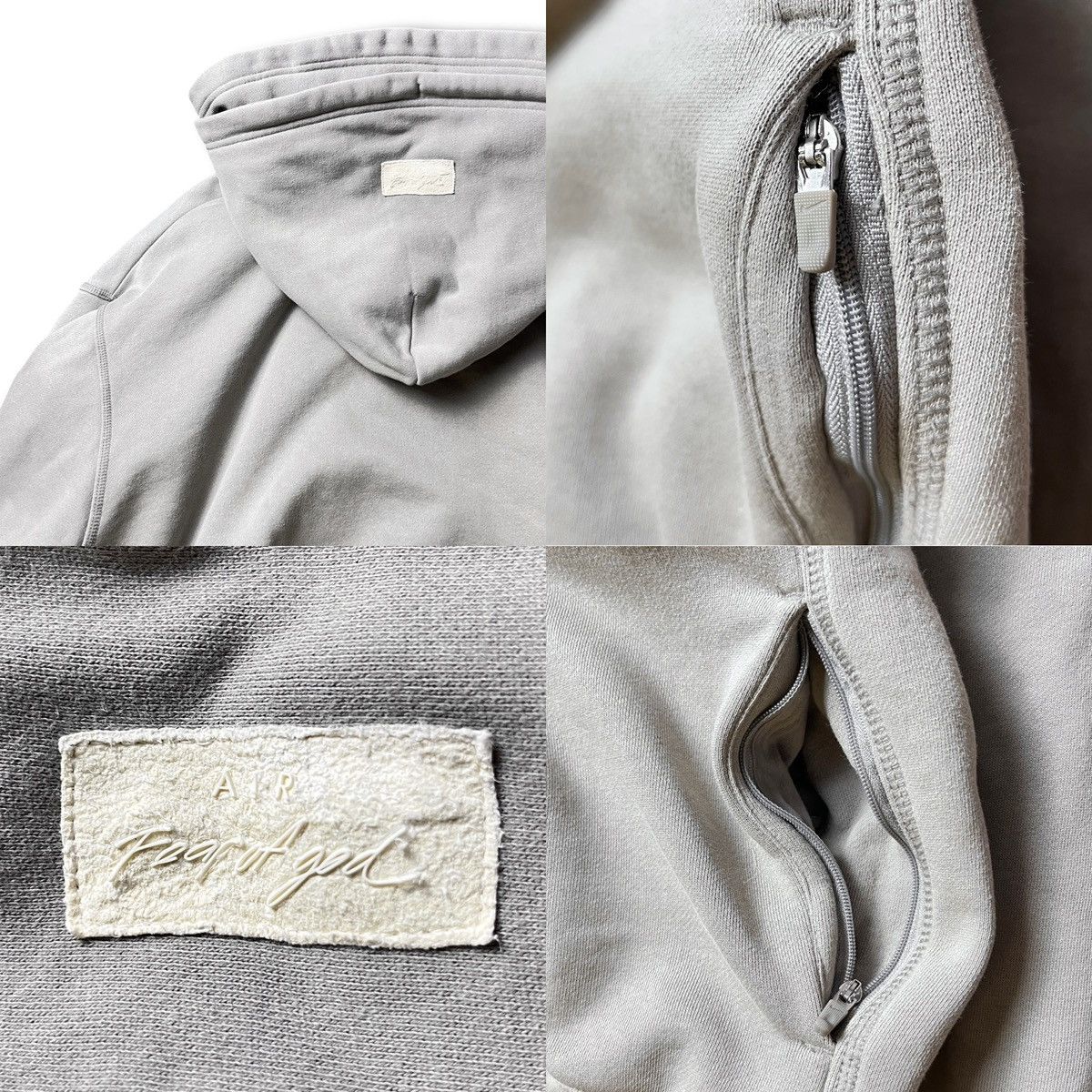 Fear of God × Nike Nike x Fear of God — Double Hoodies "Dust / Sail" Size US M / EU 48-50 / 2 - 7 Thumbnail