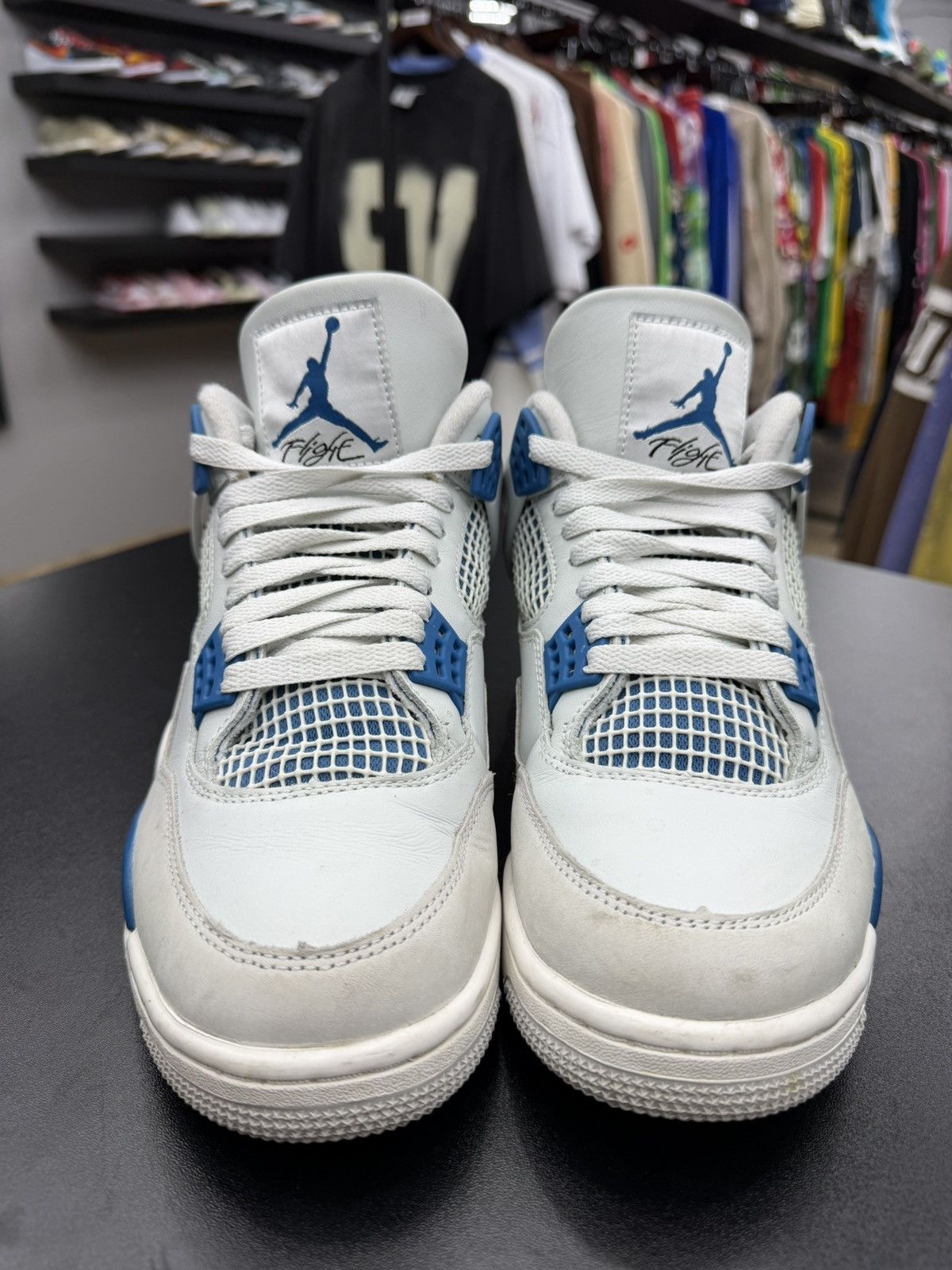 Jordan Brand Size 8.5 - Jordan 4 Military Blue Size US 8.5 / EU 41-42 - 2 Thumbnail