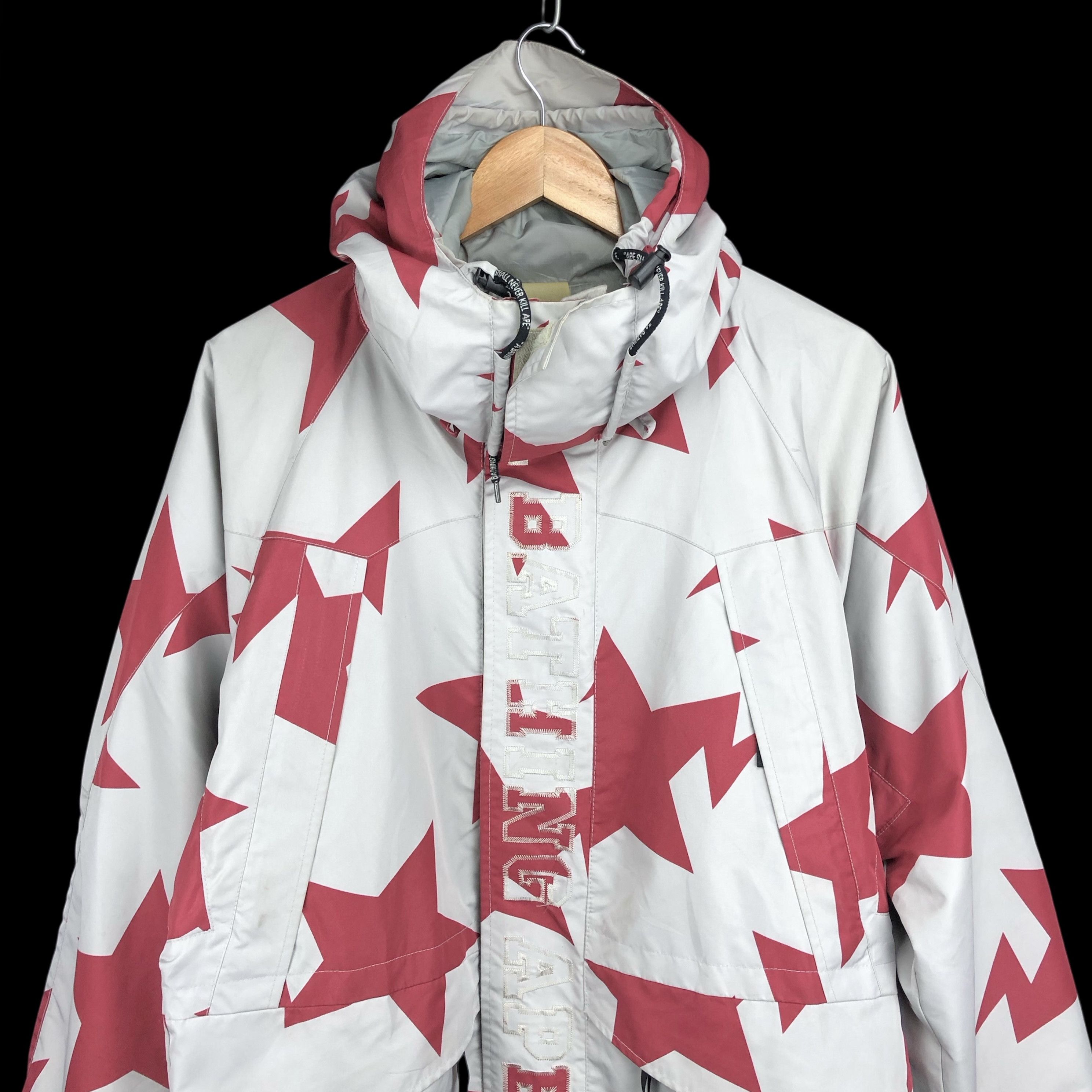 Bape BAPE Red Sta Camo Snowboard Jacket | Rare | S Size US S / EU 44-46 / 1 - 4 Thumbnail