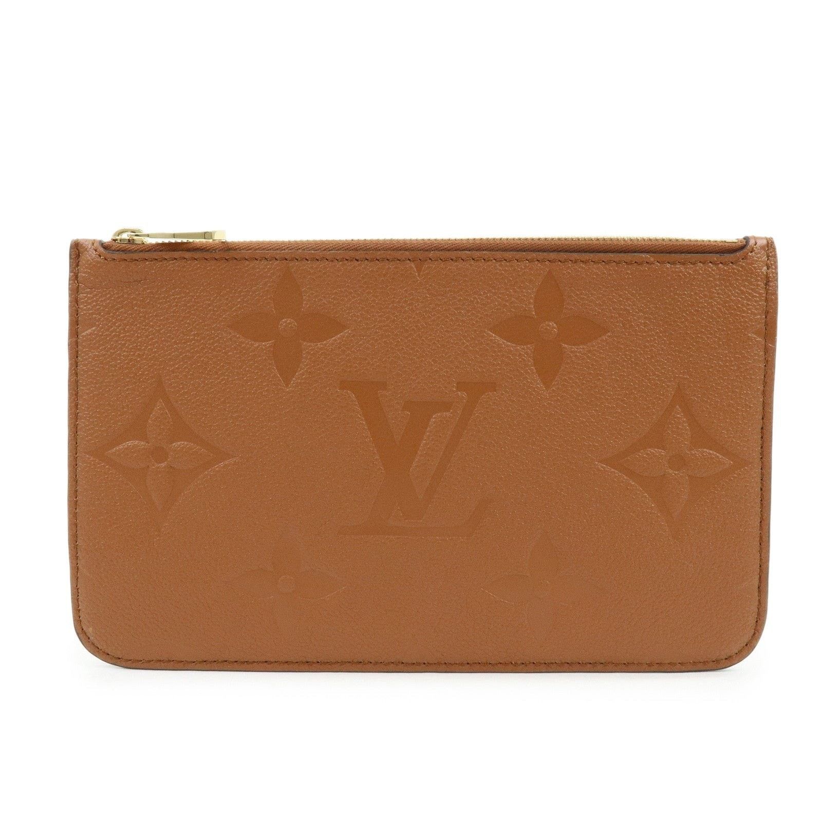 Louis Vuitton Louis Vuitton Monogram Empreinte Pochette Tan Size ONE SIZE - 1 Thumbnail