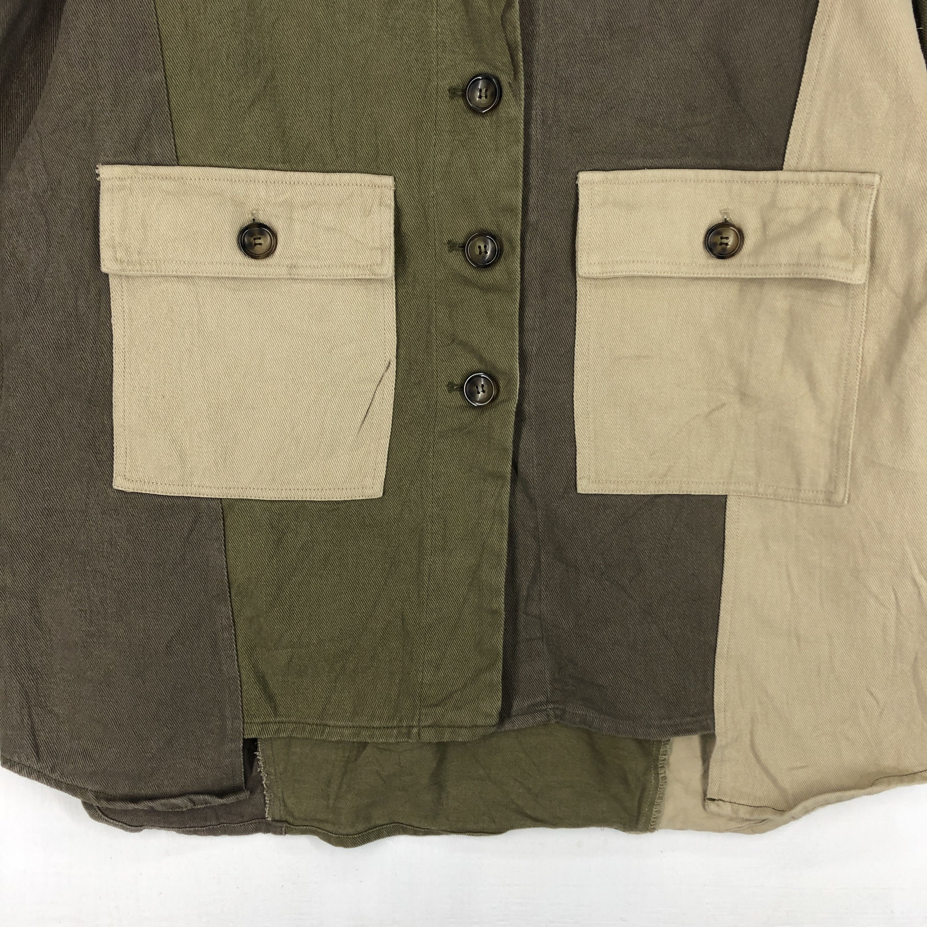Japanese Brand MERLOT Button Down Casual Jacket #2557-90 Size US L / EU 52-54 / 3 - 3 Thumbnail