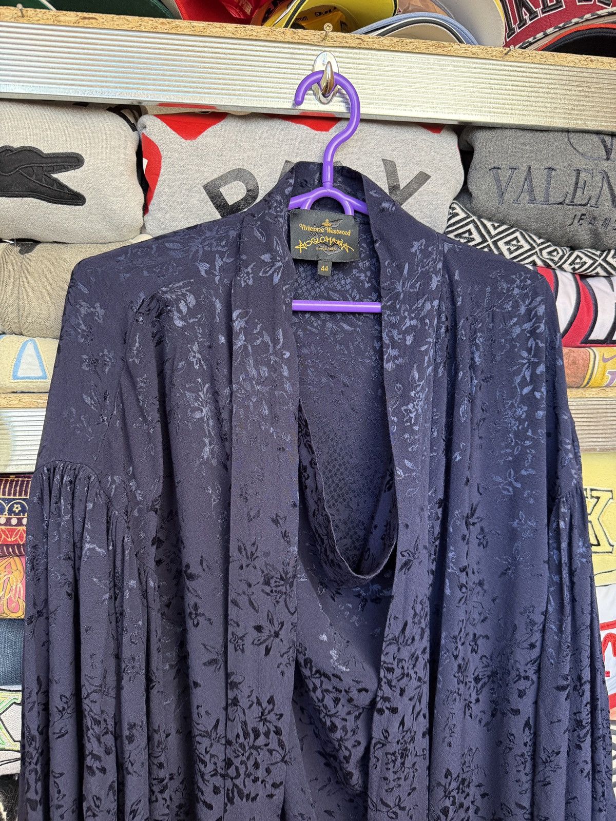Vivienne Westwood Vivienne Westwood Anglomania Vintage Blue Shirt Blouse 44 Size M / US 6-8 / IT 42-44 - 3 Thumbnail