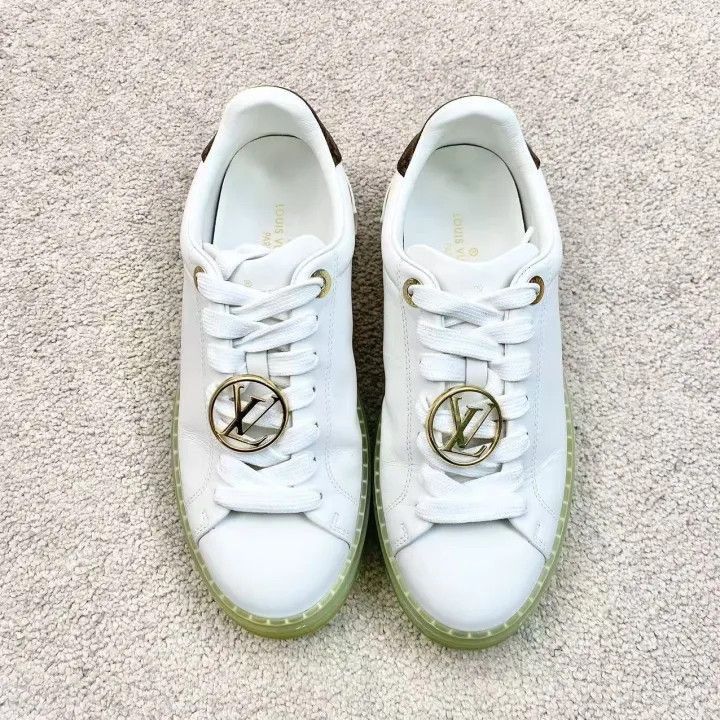 Louis Vuitton Louis Vuitton Time Out Low Top Fashion Sneakers -2508 Size US 6 / IT 36 - 2 Thumbnail