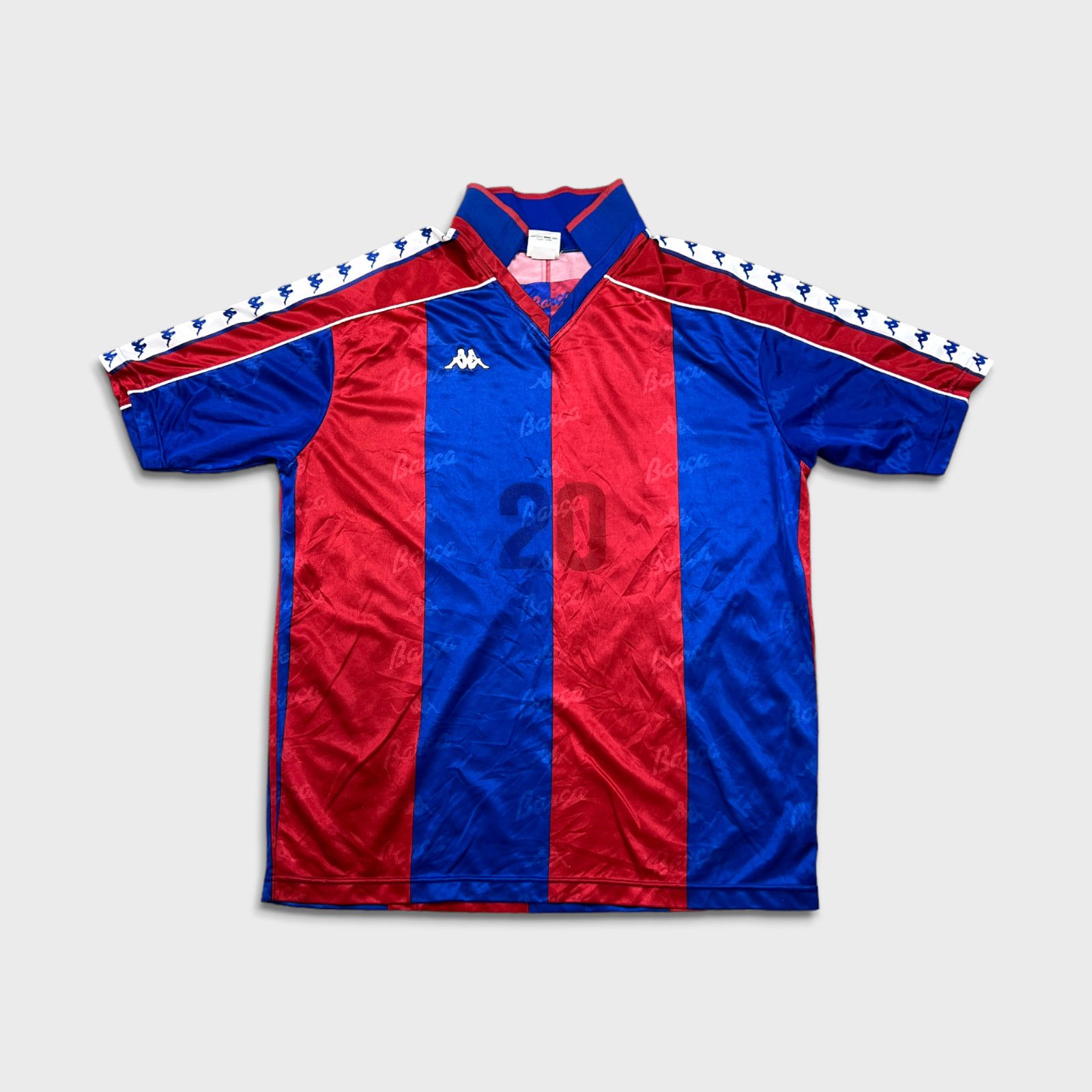 Kappa Vintage 1992/95 Kappa Barcelona Soccer Jersey Large Football Size US L / EU 52-54 / 3 - 1 Thumbnail