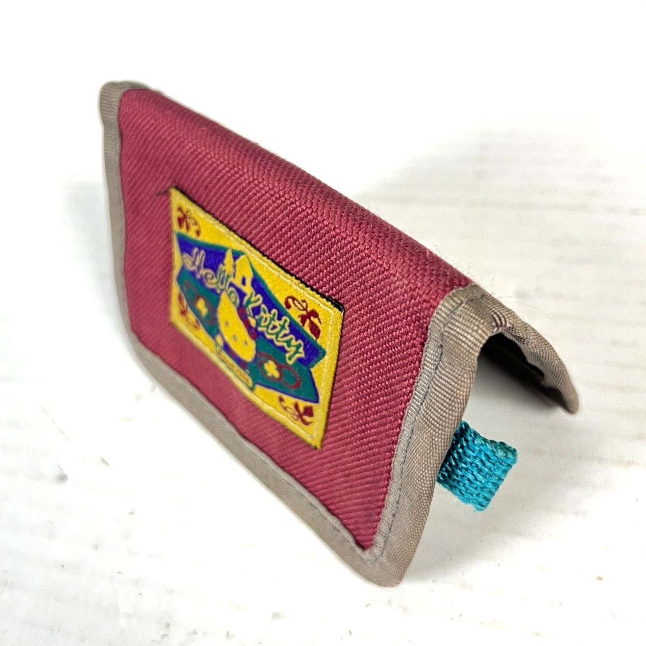 Other Hello Kitty Vtg Card Wallet Stitched Nylon Mini Case 90s Y2K Size ONE SIZE - 4 Thumbnail