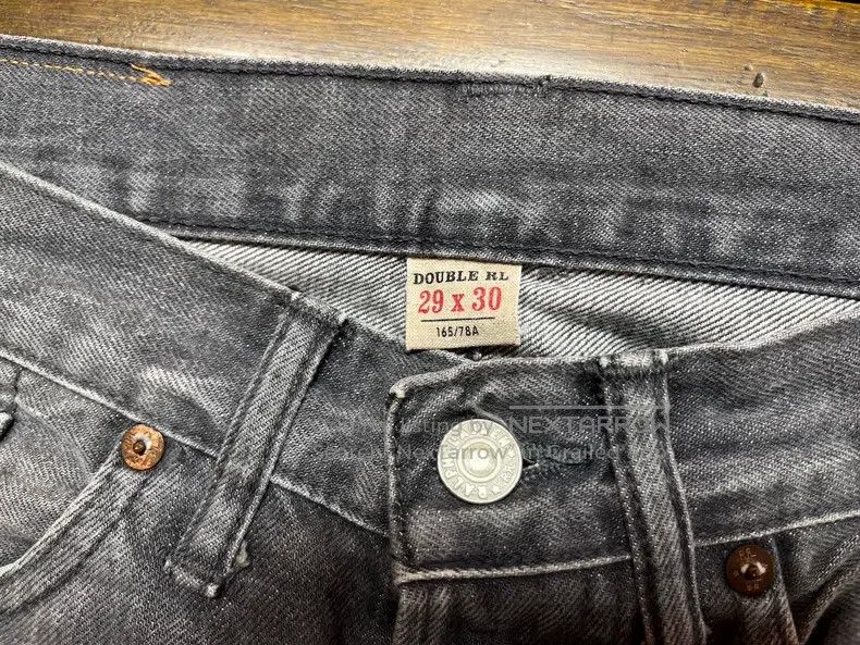 RRL Ralph Lauren RRL Ralph Lauren Grey Cow Jeans Size US 32 / EU 48 - 3 Thumbnail
