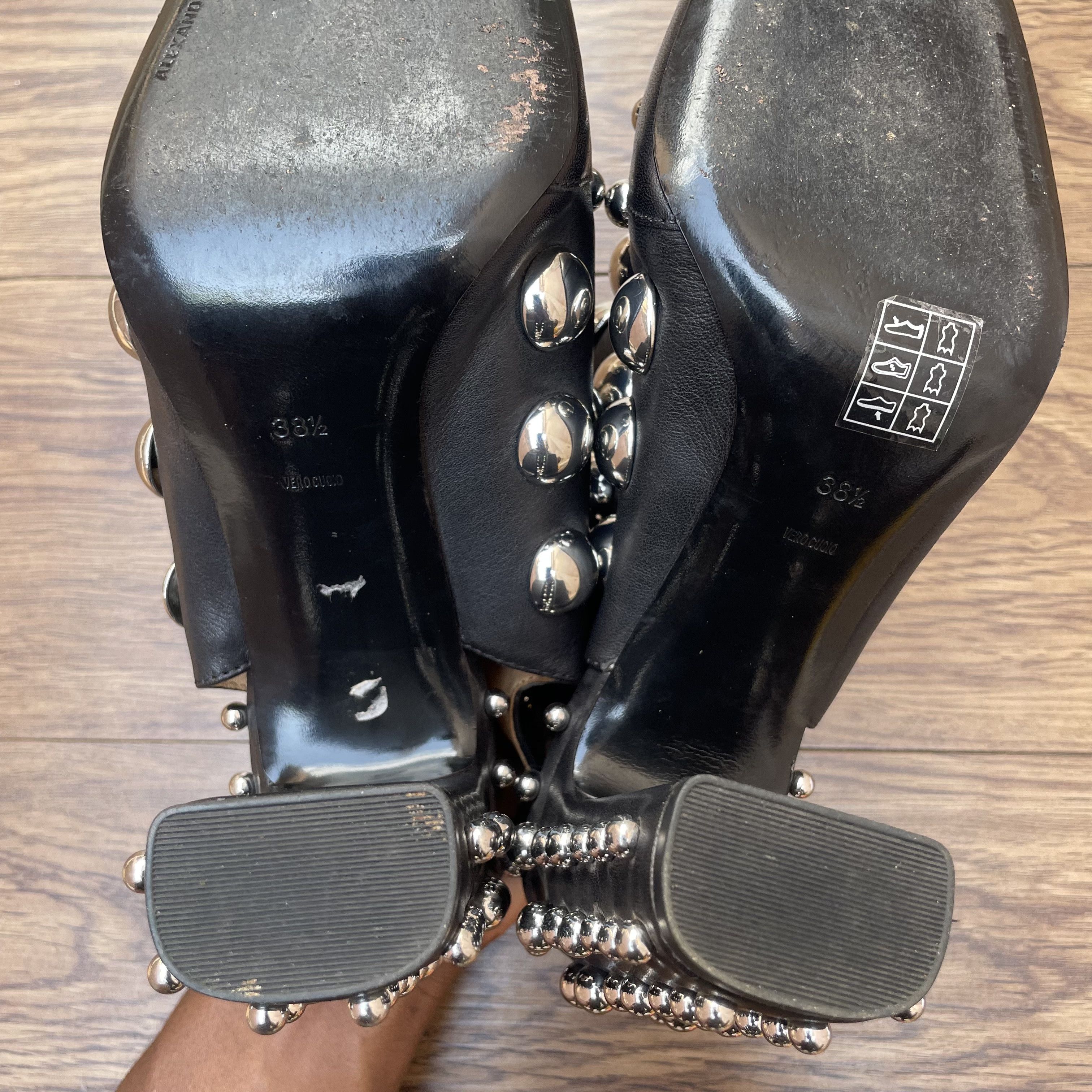 Alexander Wang Alexander Wang Ellery Studded Bootie Sandal Size US 8.5 / IT 38.5 - 14 Thumbnail
