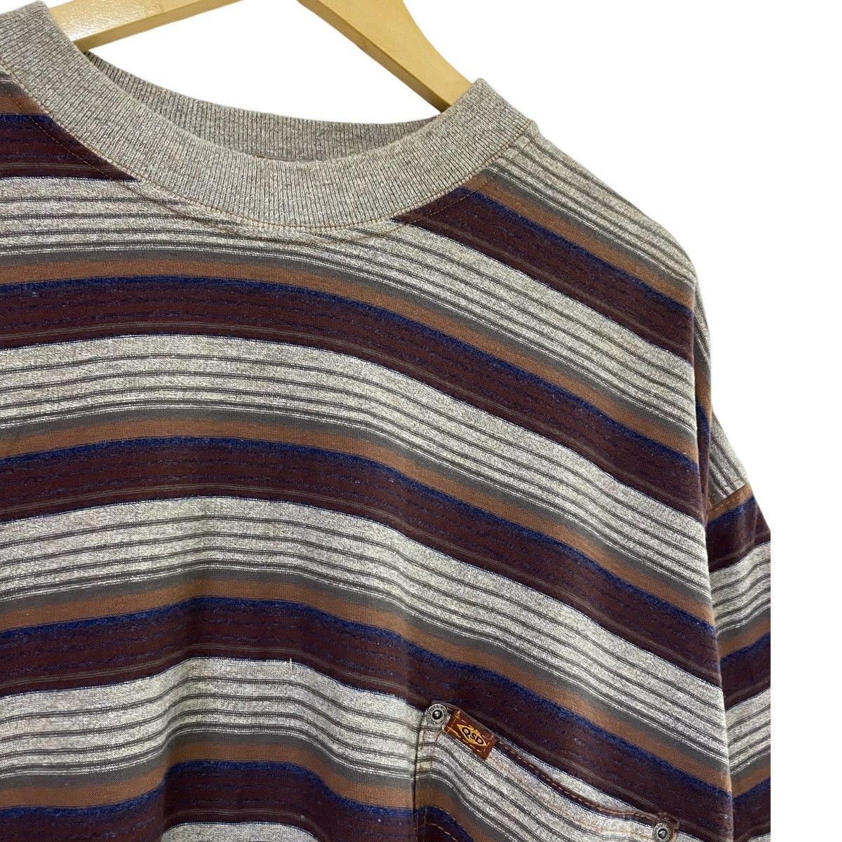 Quicksilver × Quiksilver Vintage 90’s Rare Surf Quicksilver QSB Stripe Single Pocket Size US XL / EU 56 / 4 - 6 Thumbnail