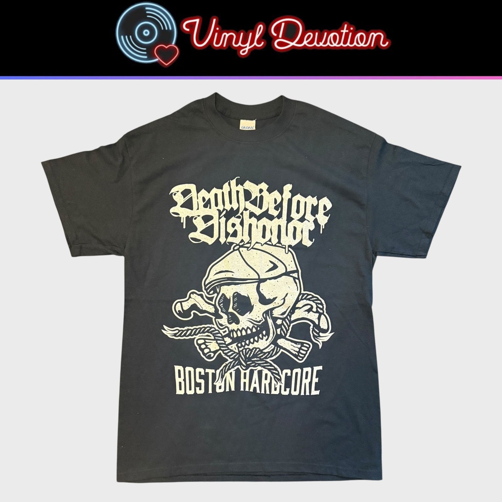 Other Death Before Dishonor Band Boston Hardcore Shirt Size M Size US M / EU 48-50 / 2 - 1 Thumbnail