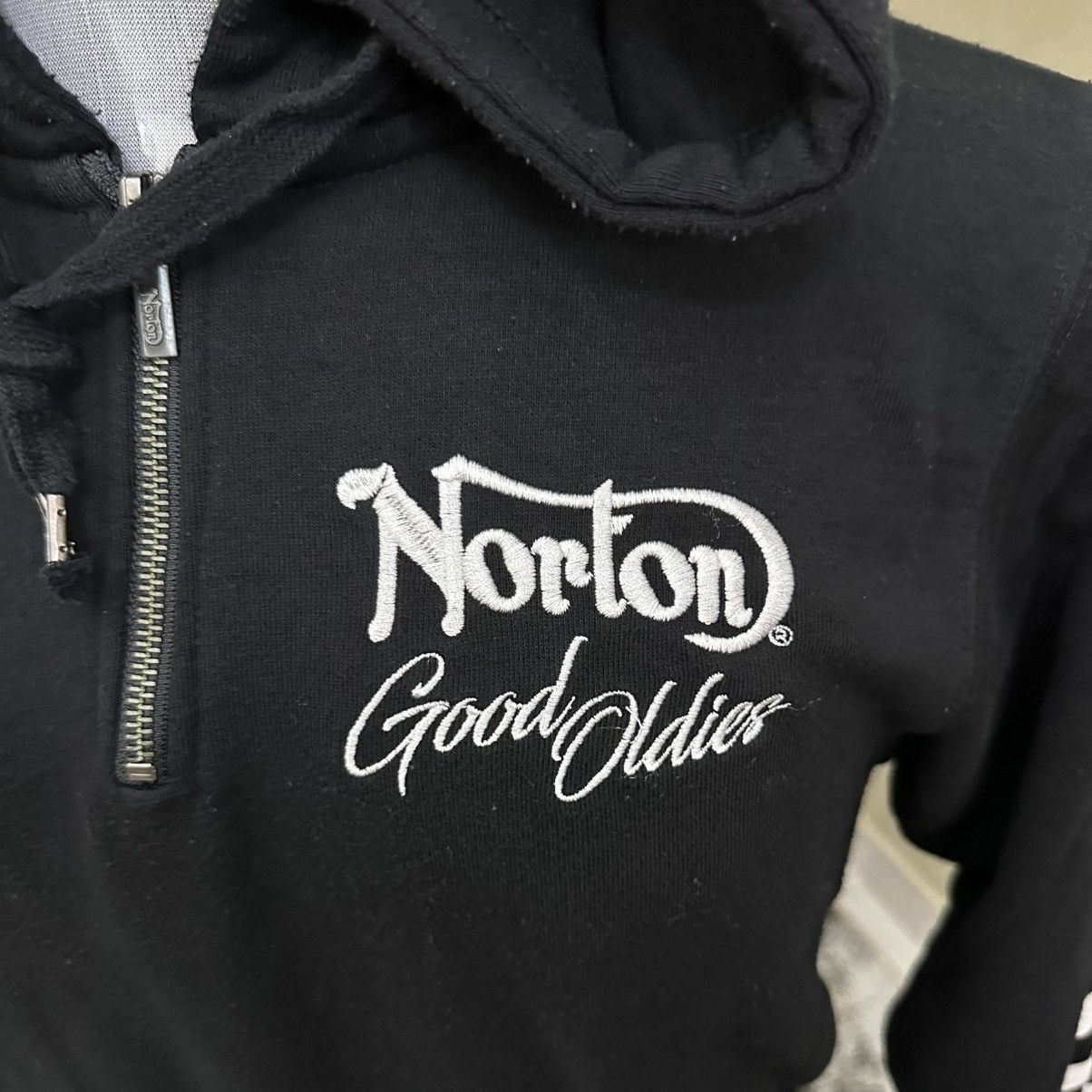 Norton Vintage Norton Big Logo Hoodie Size US M / EU 48-50 / 2 - 6 Thumbnail