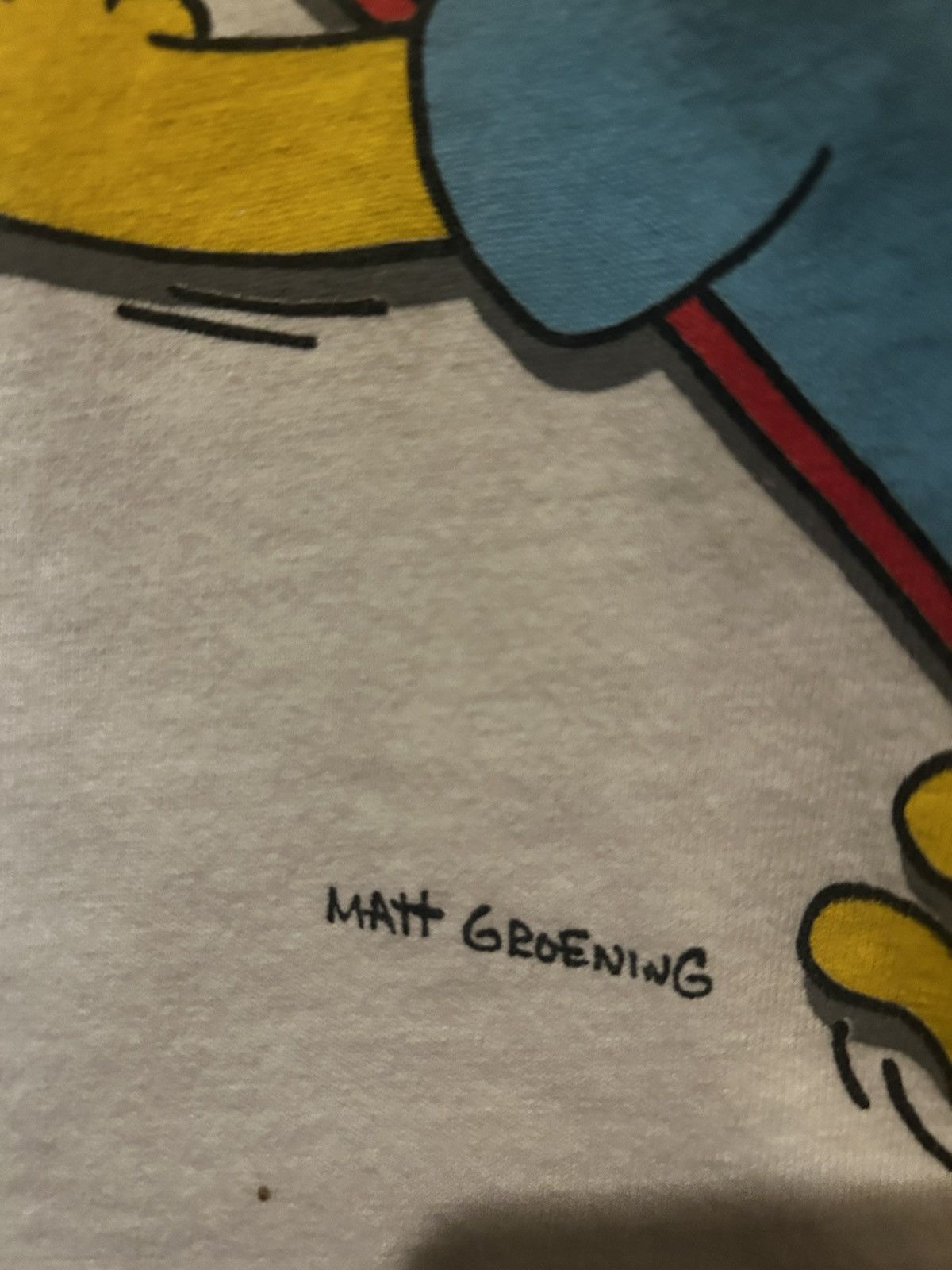 The Simpsons Vintage Simpsons Bart Homer Tee 90s Single Stitch Size US L / EU 52-54 / 3 - 4 Thumbnail