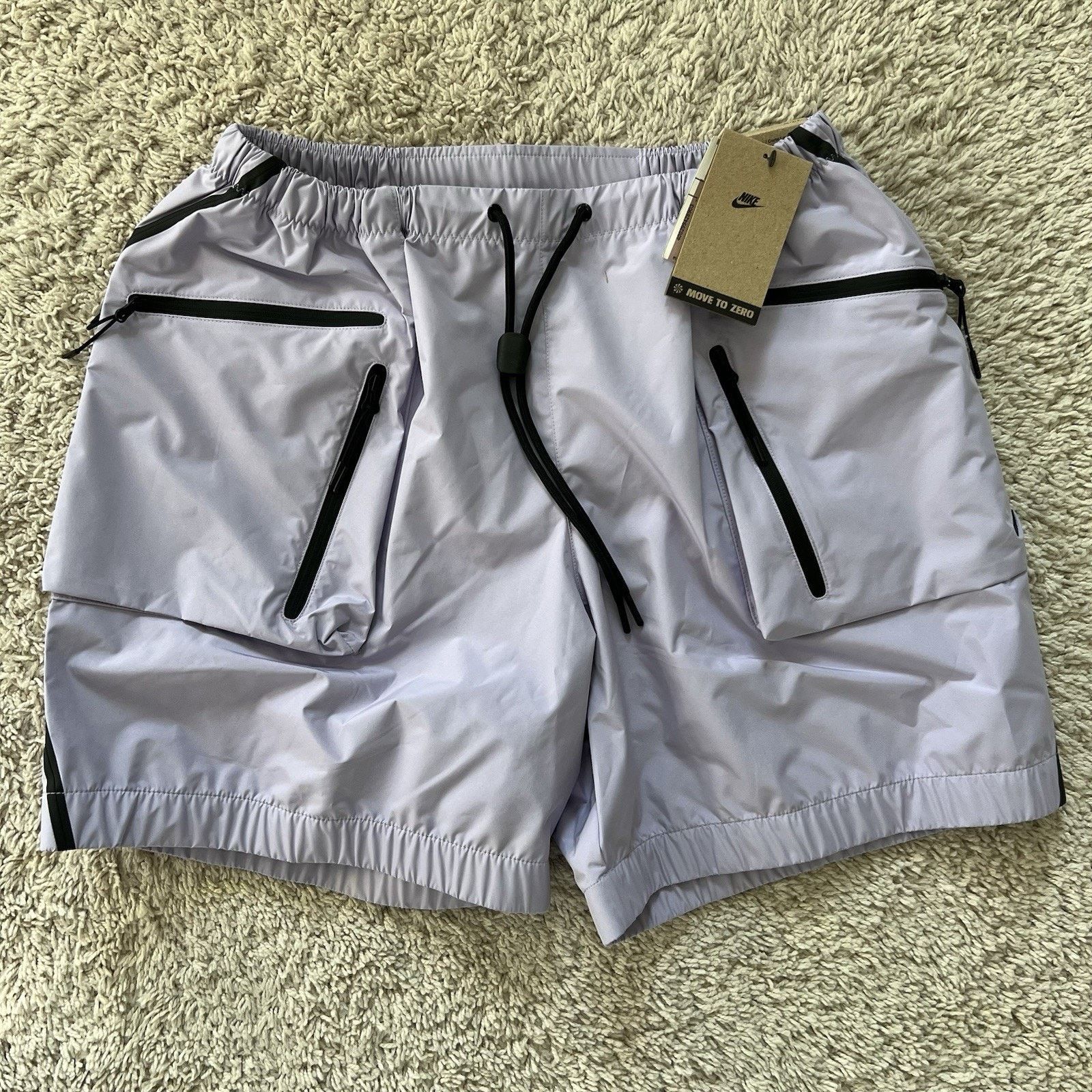 Nike Nike Tech Super Lightweight Shorts HJ2946-515 Purple Small Size US 28 / EU 44 - 6 Thumbnail