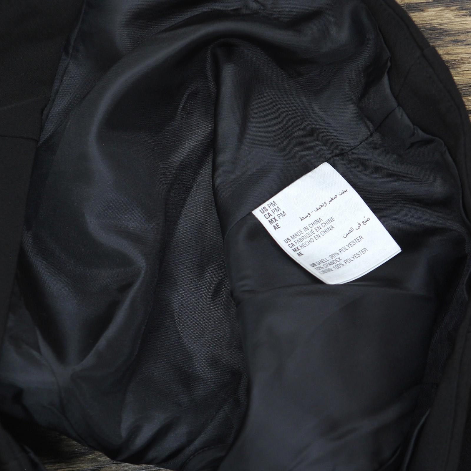 Bar III Nwt Bar Iii Button-front Cropped Vest 100207006pt Black Pm Size M / US 6-8 / IT 42-44 - 4 Thumbnail