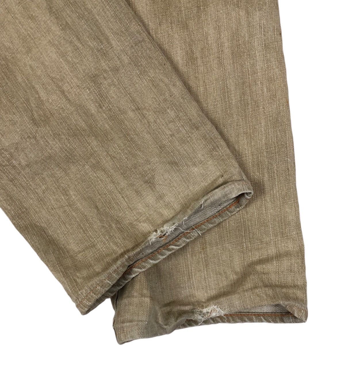 Eternal × Japanese Brand Eternal Distress Ripped Dirty Patina Denim Jeans Size US 31 - 12 Thumbnail