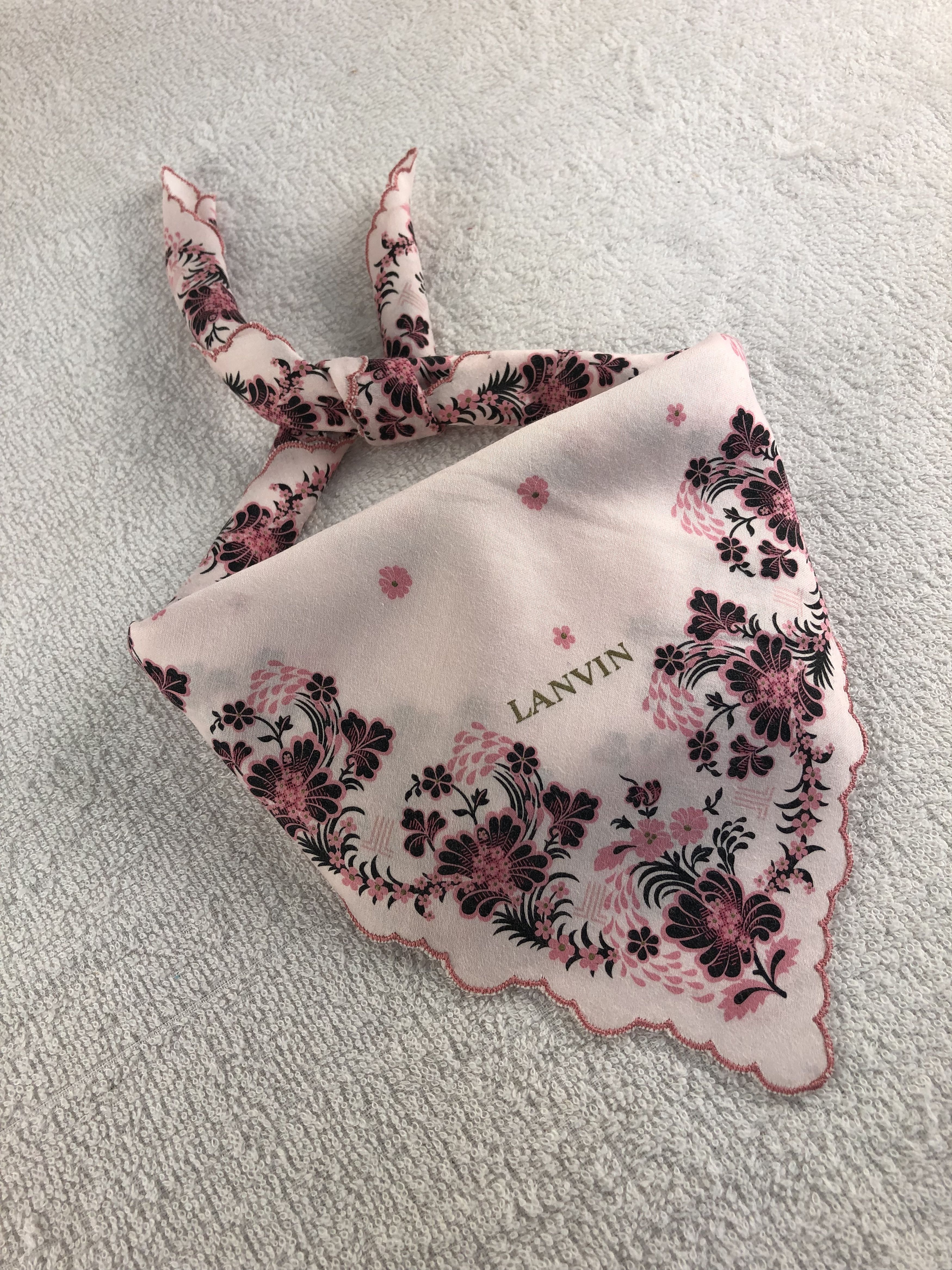 Lanvin Lanvin Handkerchief / Bandana / Neckerchief C011 Size ONE SIZE - 2 Thumbnail