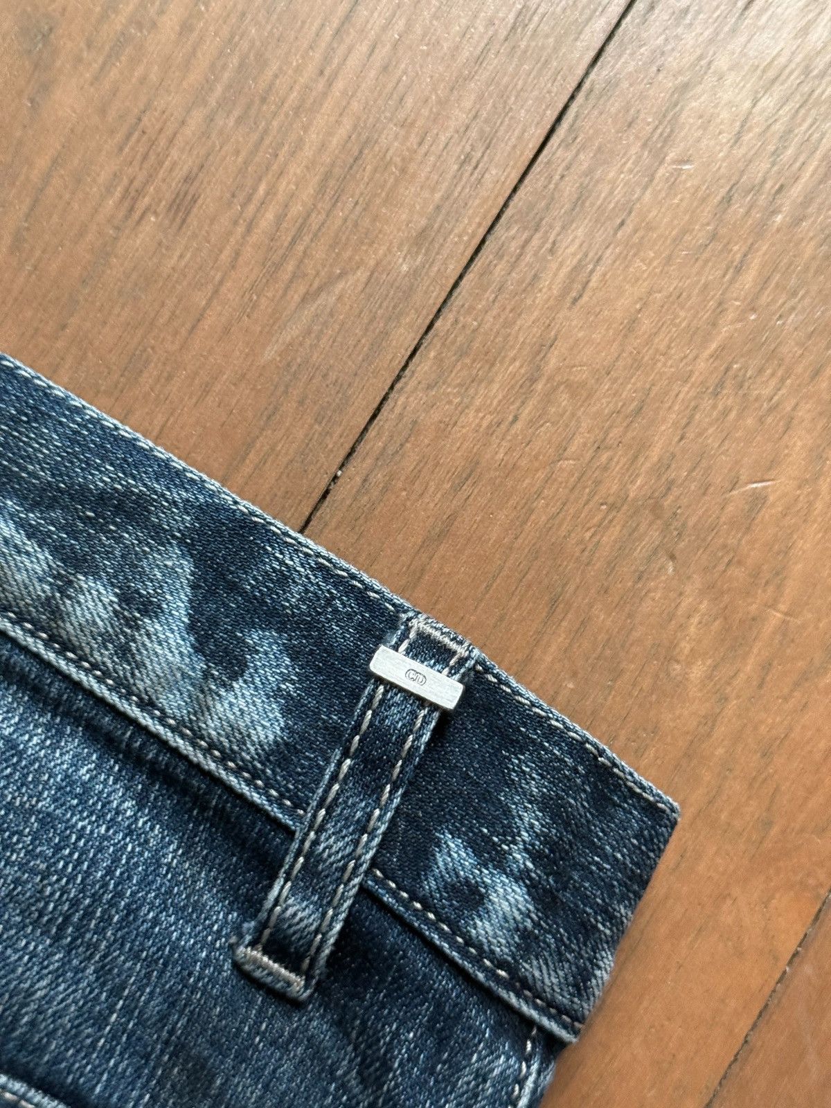 Dior × Hedi Slimane × Kris Van Assche TRADED Dior Homme SS09 Dirt Denim by Kris Van Assche Size US 29 - 4 Thumbnail