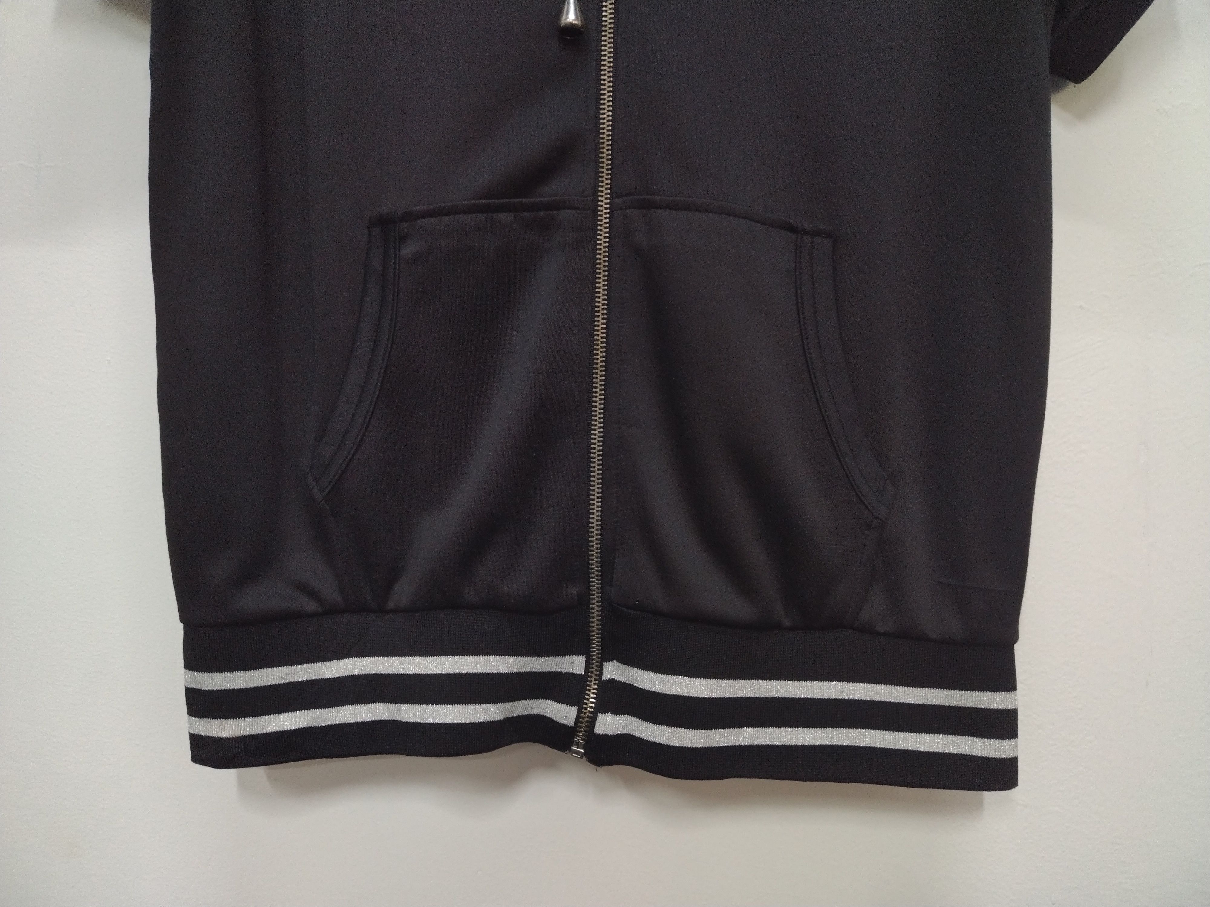 Playboy × Vintage 💥Hoodie S/sleeve zipper Playboy Nice big ori crack print Size L / US 10 / IT 46 - 5 Thumbnail