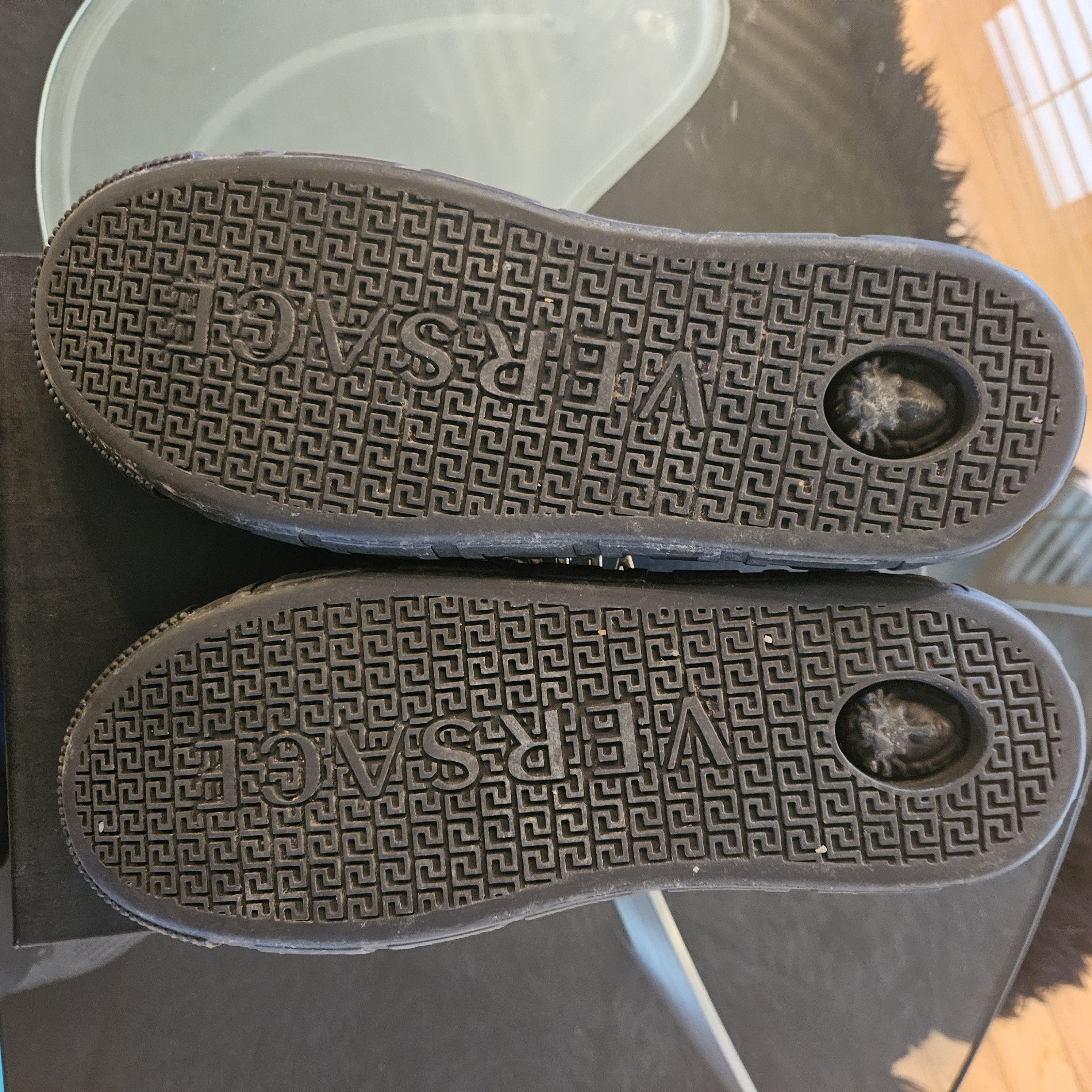 Versace Versace Greca Low 'Crystal Croc Effect Size US 10 / EU 43 - 6 Thumbnail