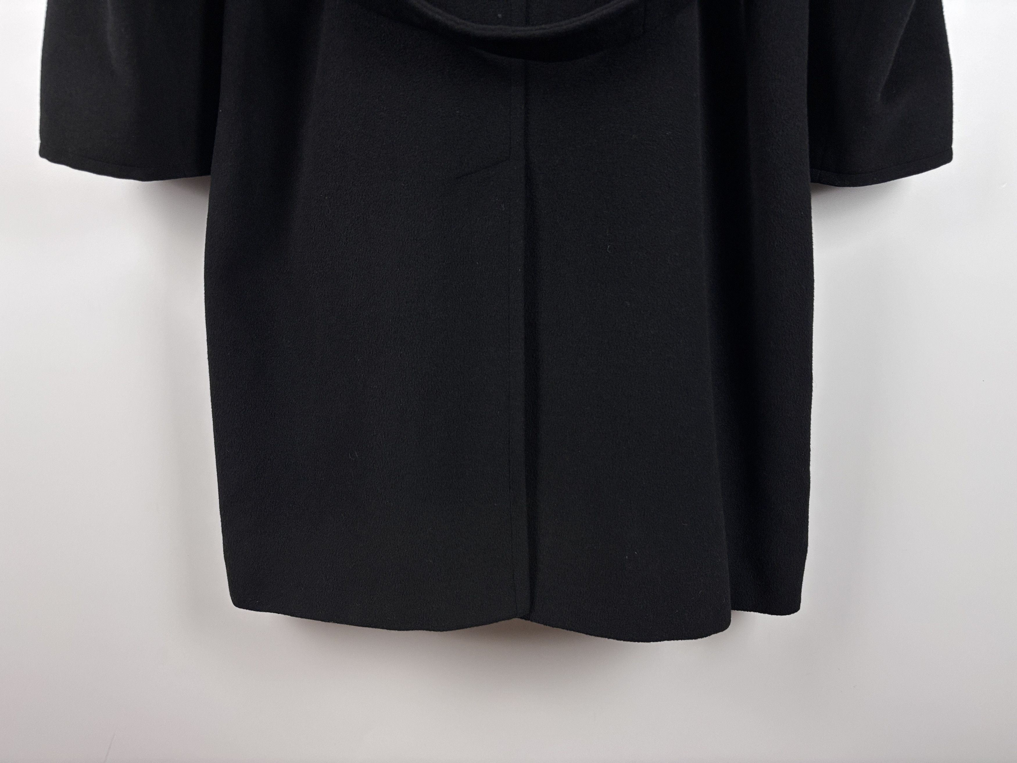 Max Mara × Vintage Max Mara Double-Breasted Belted Wool Coat Size US 6 / UK 8 Size M / US 6-8 / IT 42-44 - 7 Thumbnail