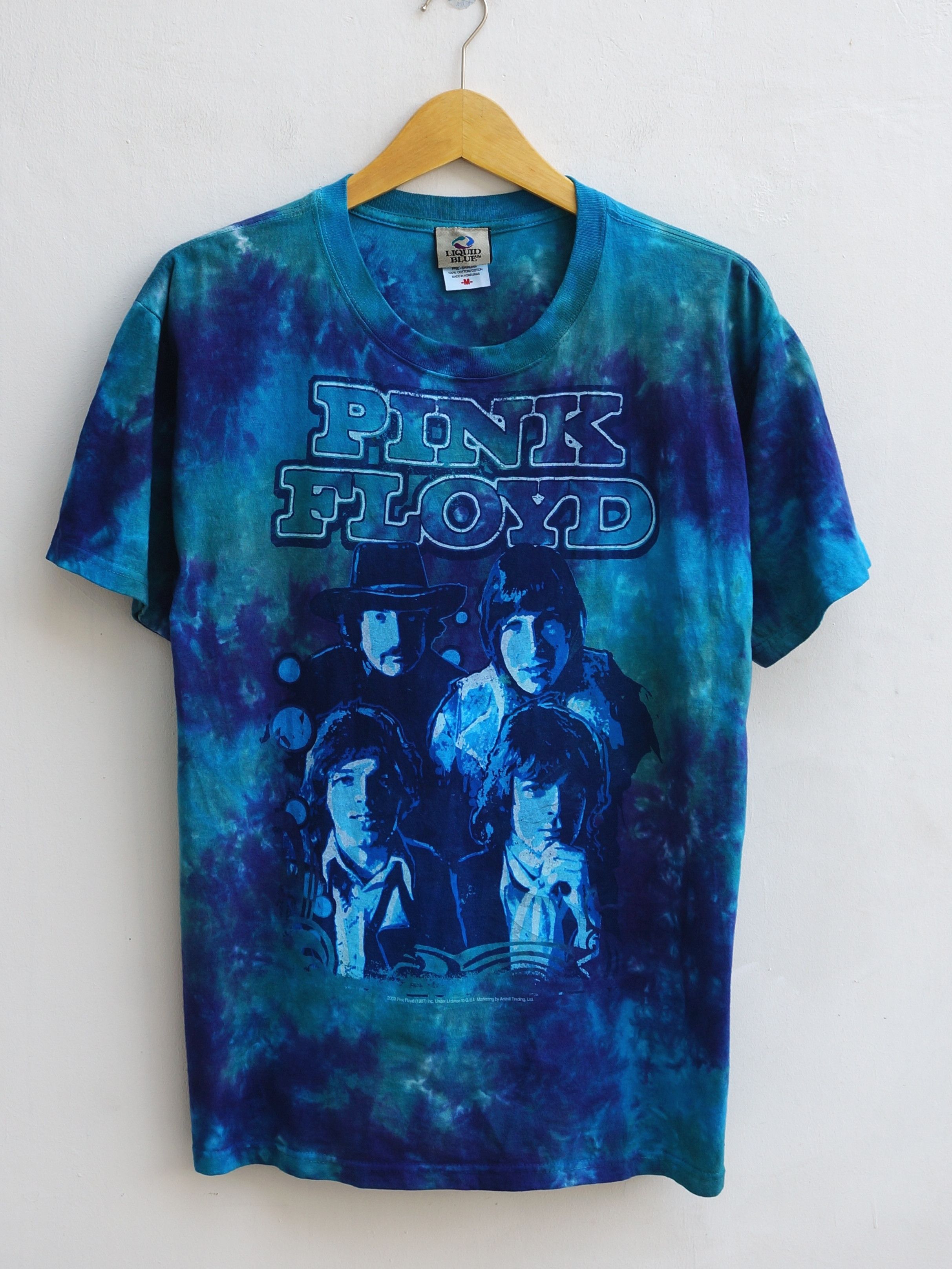 Band Tees × Liquid Blue × Pink Floyd 2009 Pink Floyd x Liquid Blue Tie Dye T-Shirt Size US M / EU 48-50 / 2 - 1 Thumbnail