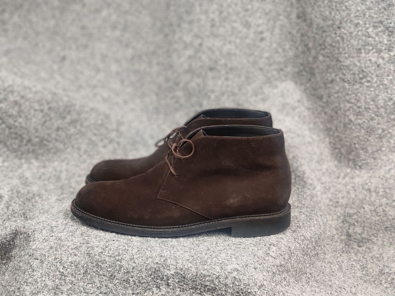 J.M. Weston J. M. Weston France Brown Suede Miles Chukka Desert Boots Size US 10 / EU 43 - 8 Thumbnail