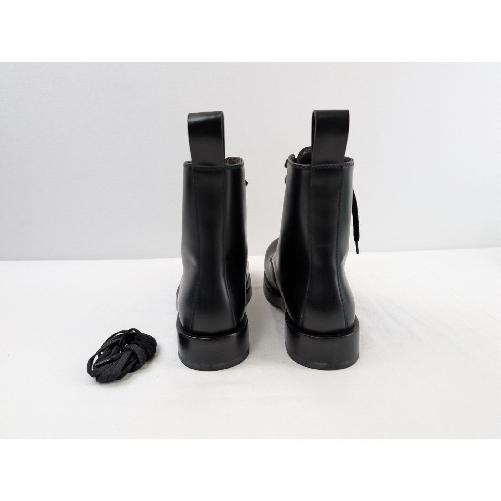 Bottega Veneta o1rshd1 Tokyo Brush Calf Rubber Ankle Boots in Black Size US 10 / EU 43 - 10 Thumbnail