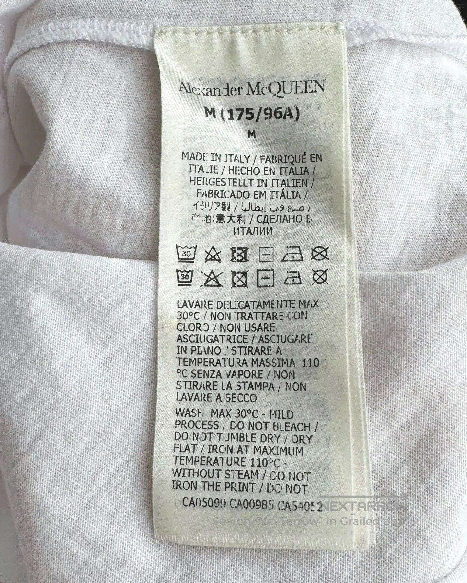 Alexander McQueen Alexander McQUEEN Printed Short Sleeve Tee. Size US S / EU 44-46 / 1 - 7 Thumbnail